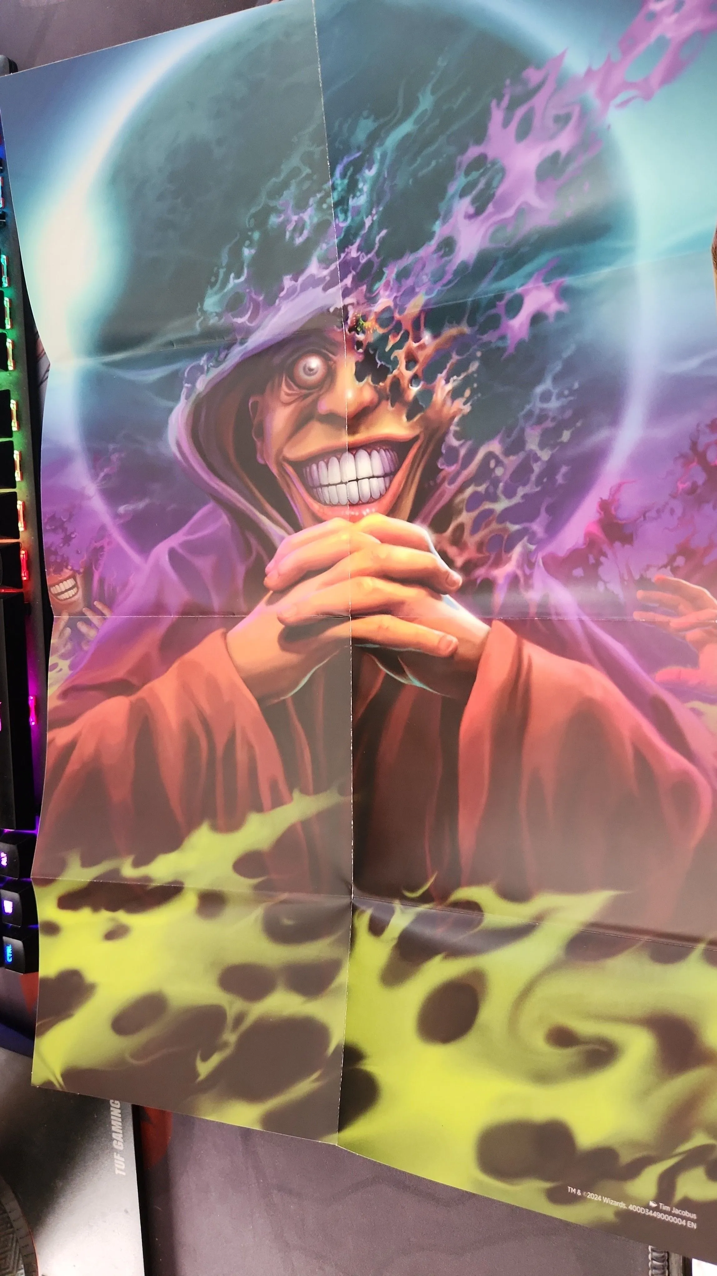 MTG Duskmourn Nightmare Bundle set of 3 Posters + 1 Lenticular Card   Whatnot: Shop, Sell, Connect