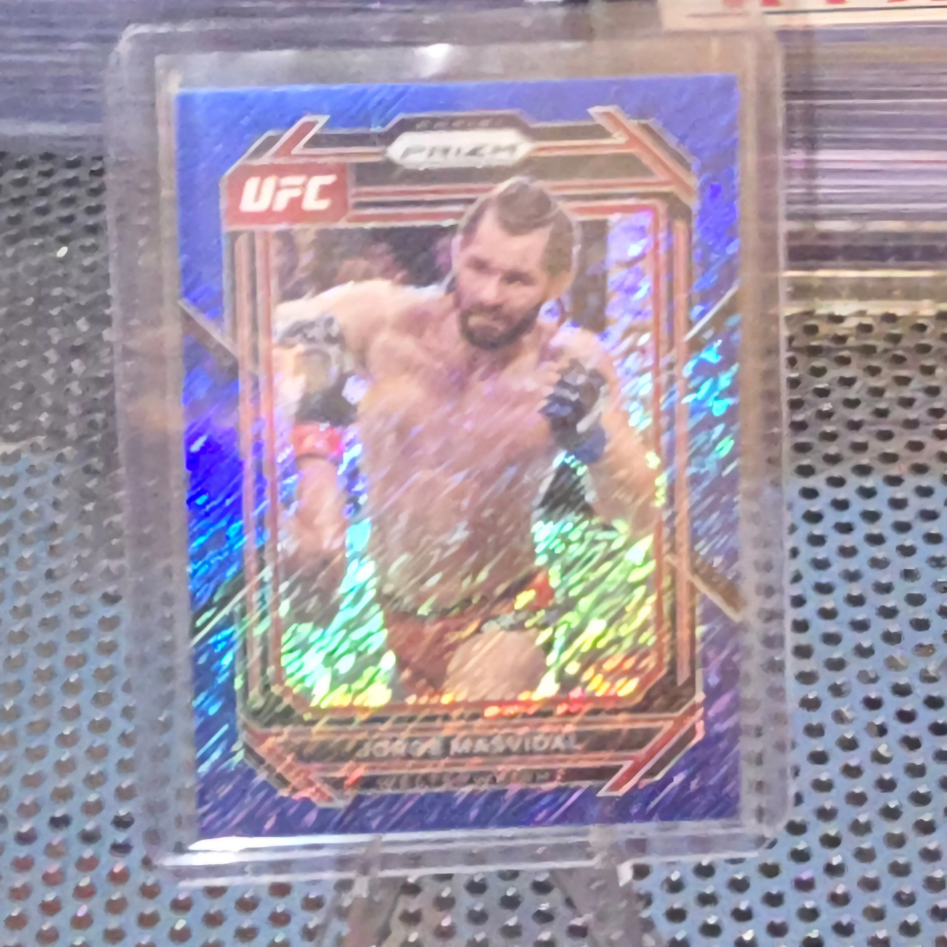 Product image for 2023 UFC Prizm - Jorge Masvidal Blue Shimmer /10