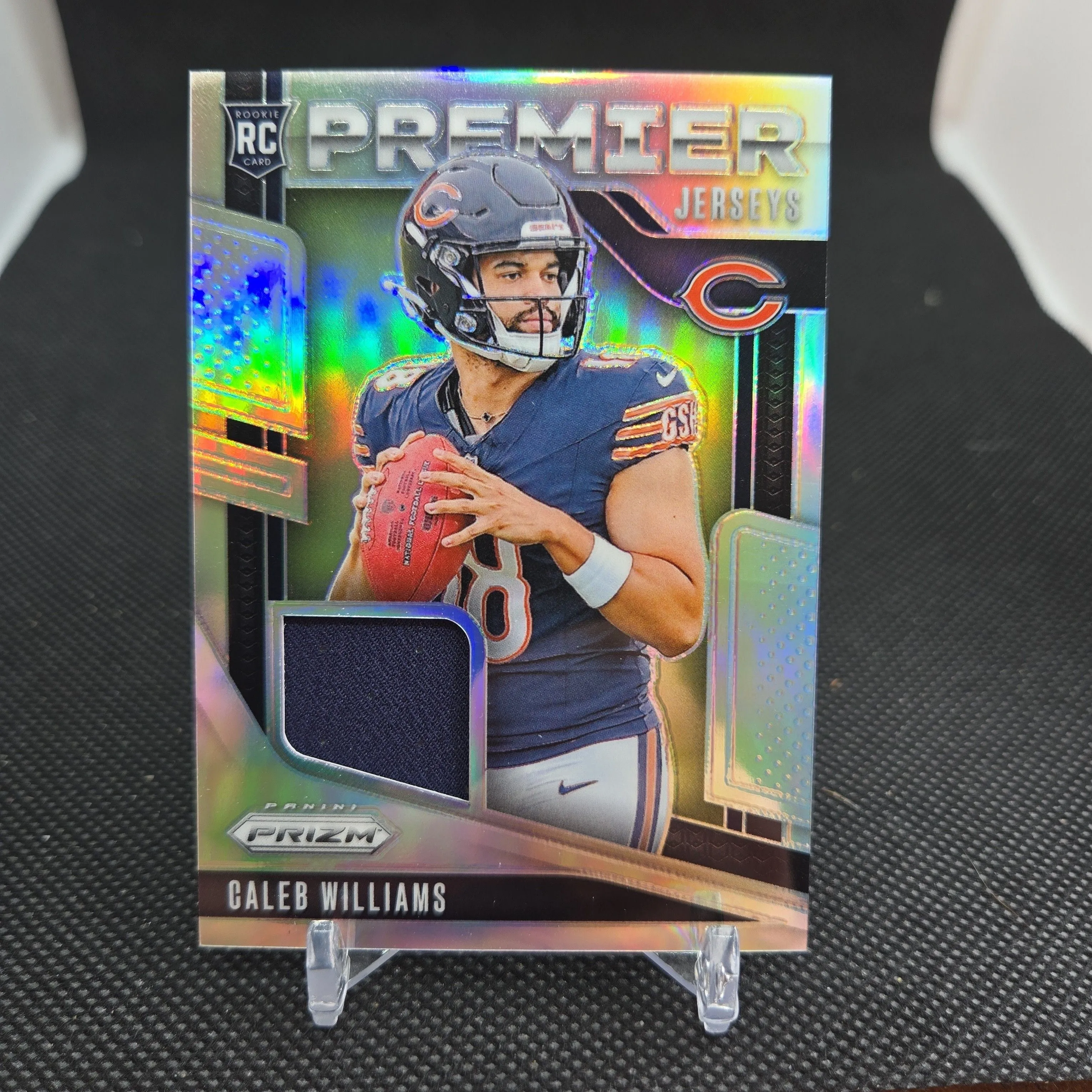 Product image for 2024 Prizm Rookie Patch Caleb Williams Silver Bears
