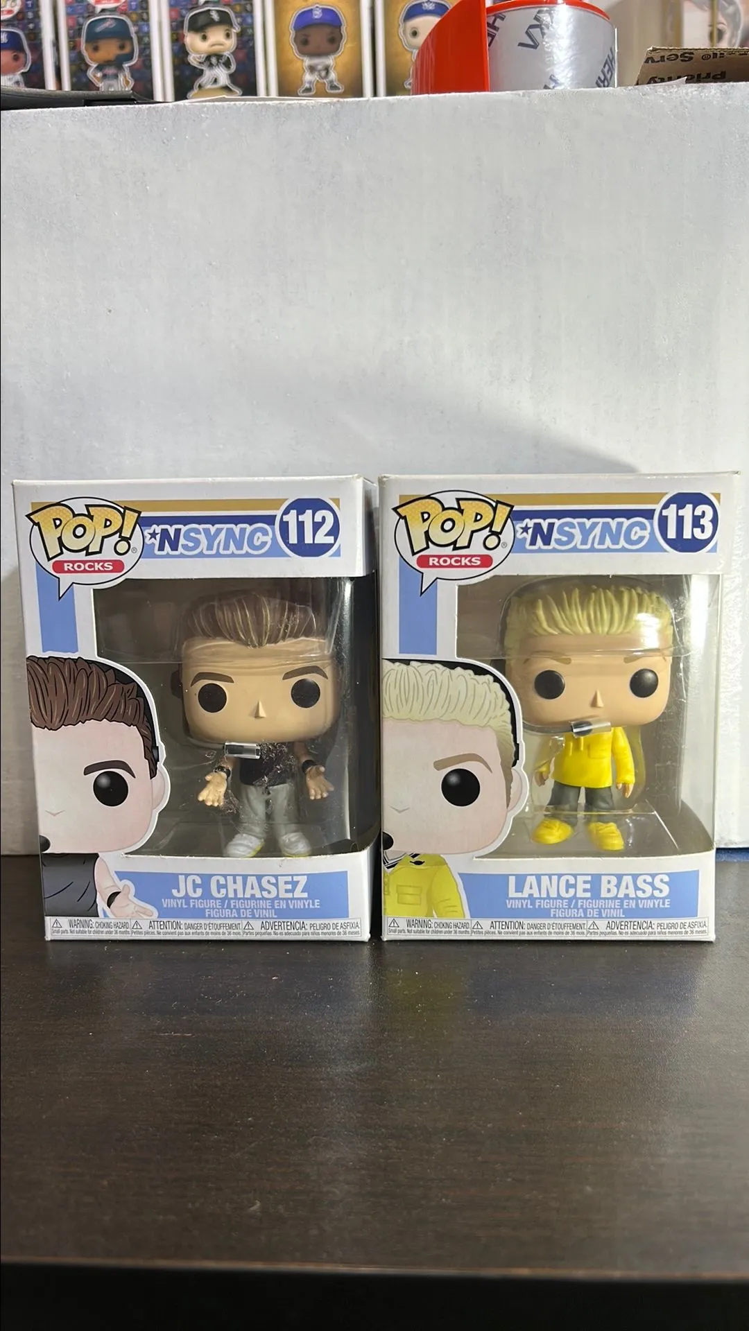 Product image for 2 Pop Bundle NSYNC Rocks Funko Pops - See Description