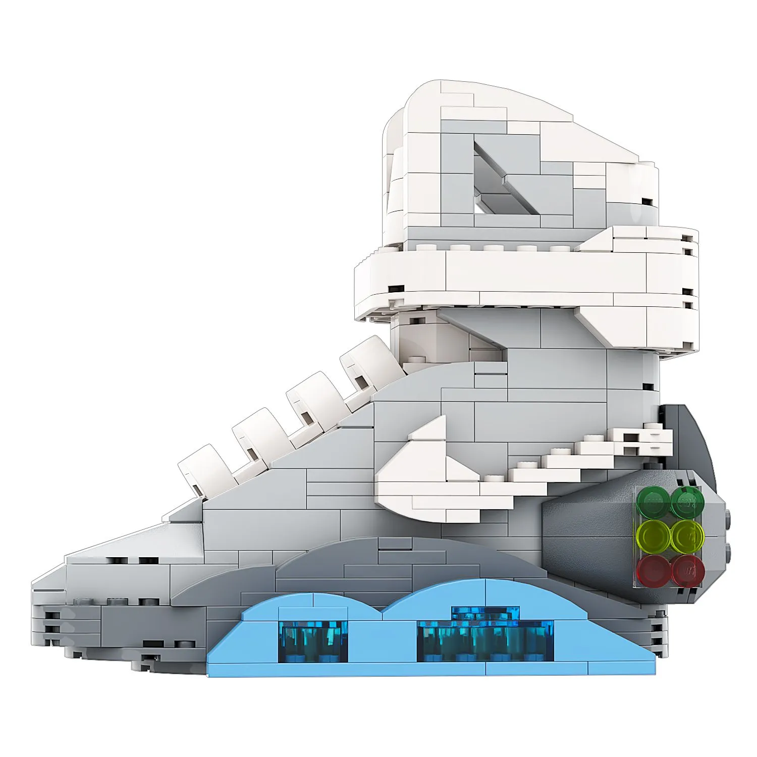 Product image for Regular Size Air Mag "Back to Future" Sneaker Bricks Building Set