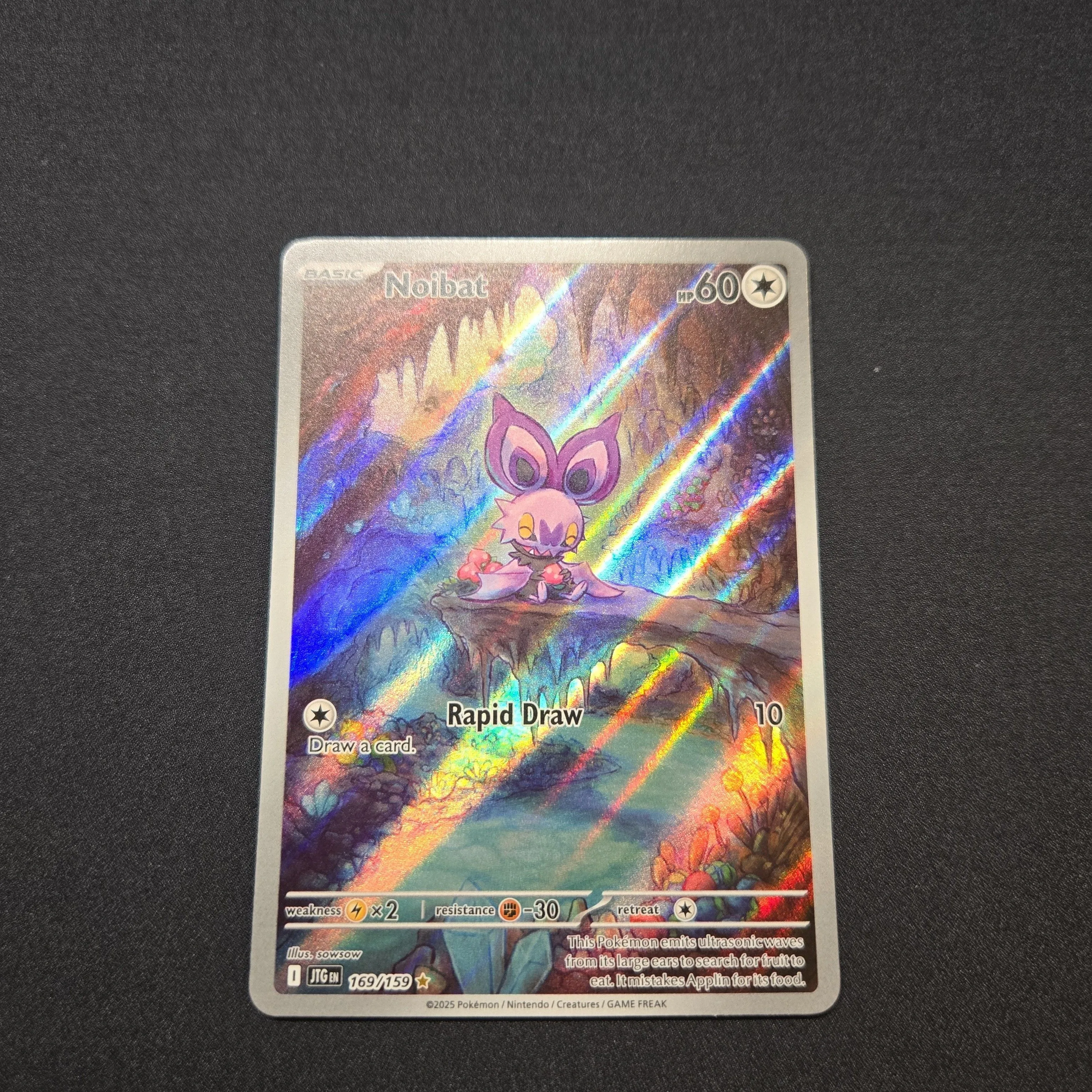 Noibat 169/159 Illustration Rare Pokemon Card  Whatnot: Shop, Sell, Connect