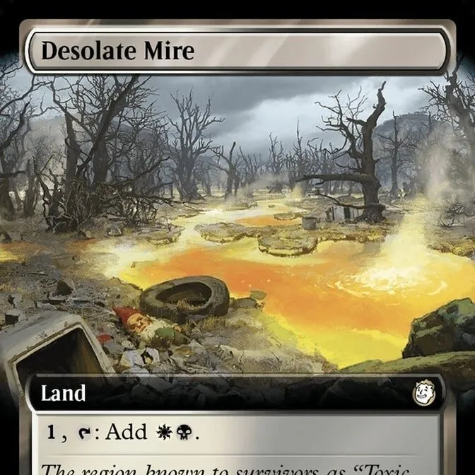 Product image for desolate mire - extended art foil