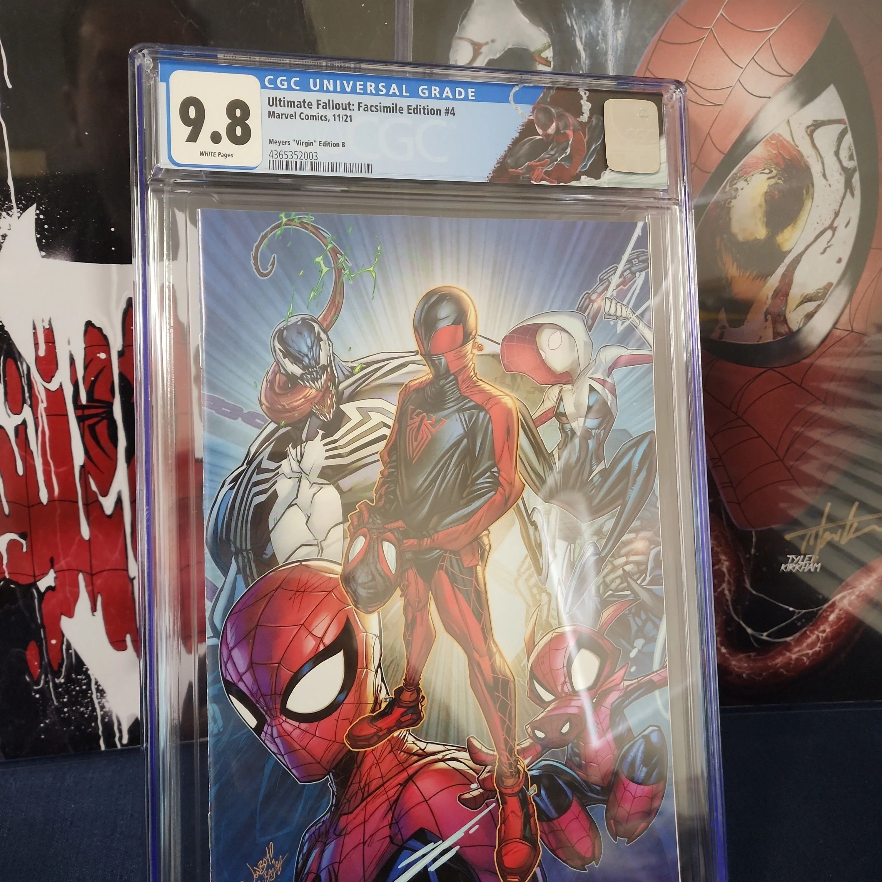 Product image for Ultimate fallout 4 Jonboy Meyers Masked virgin CGC 9.8