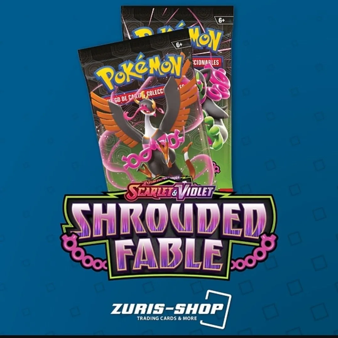 Produktbild für 2 x booster Pokemon Shrouded Fable Englisch