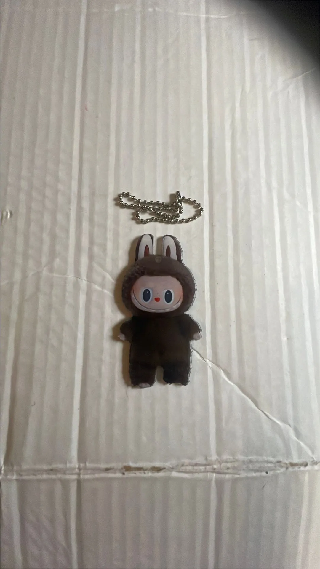 Product image for Brown Labubu Keychain