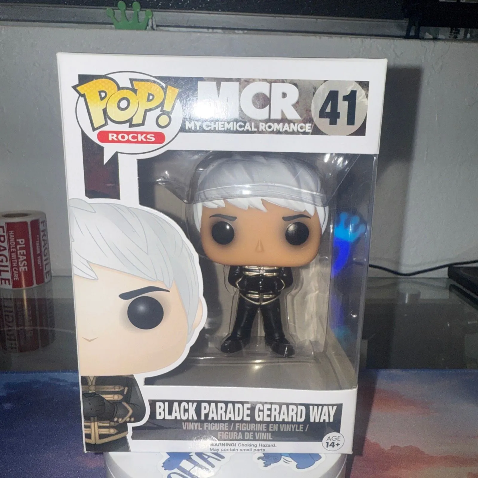 Product image for Funko Pop My Chemical Romance Black Parade Gerard Way #41
