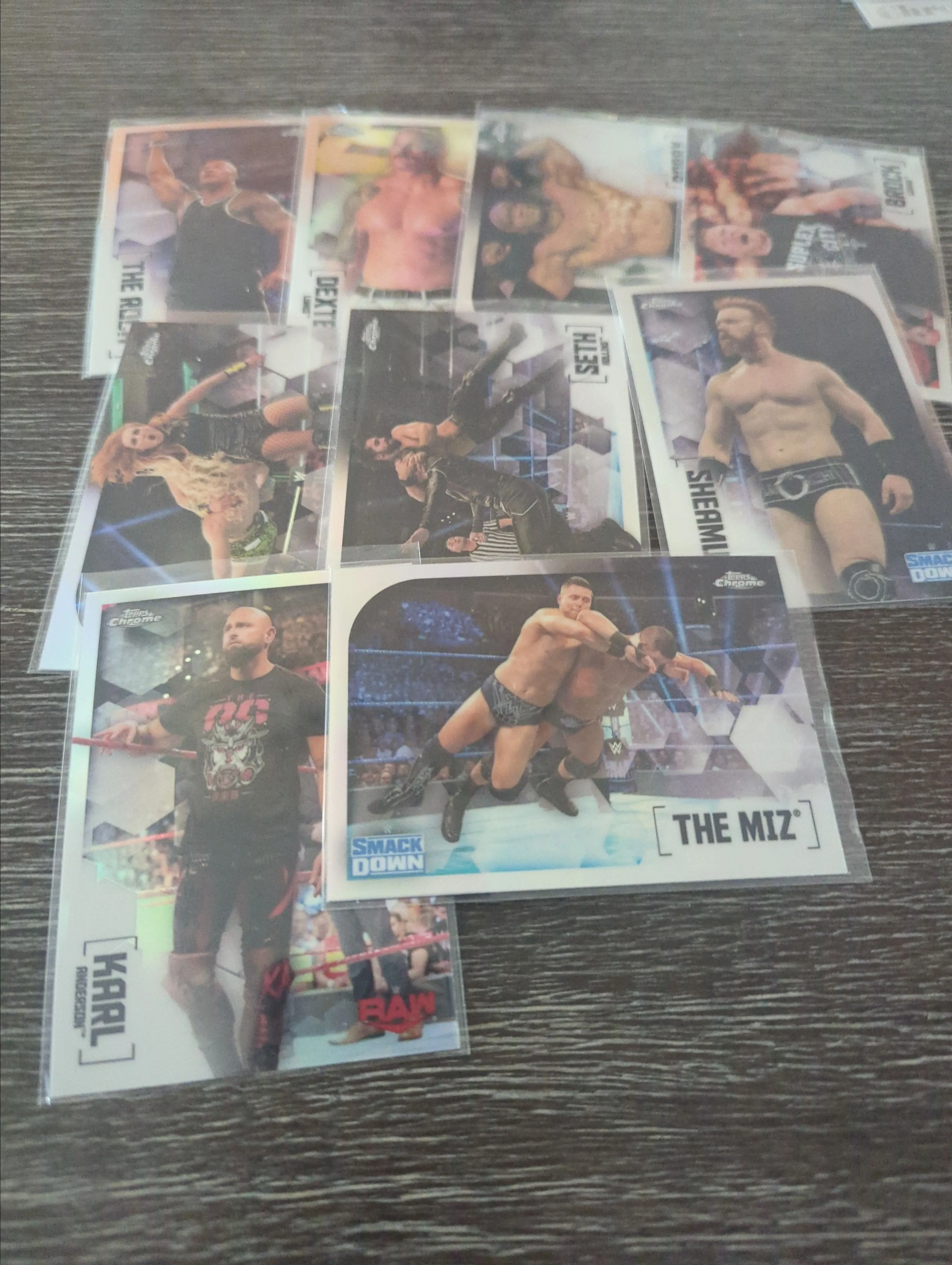 Product image for Z#104 - 16 Card 2020 Topps Chrome w/ Refractors Lot less than 25 Cents