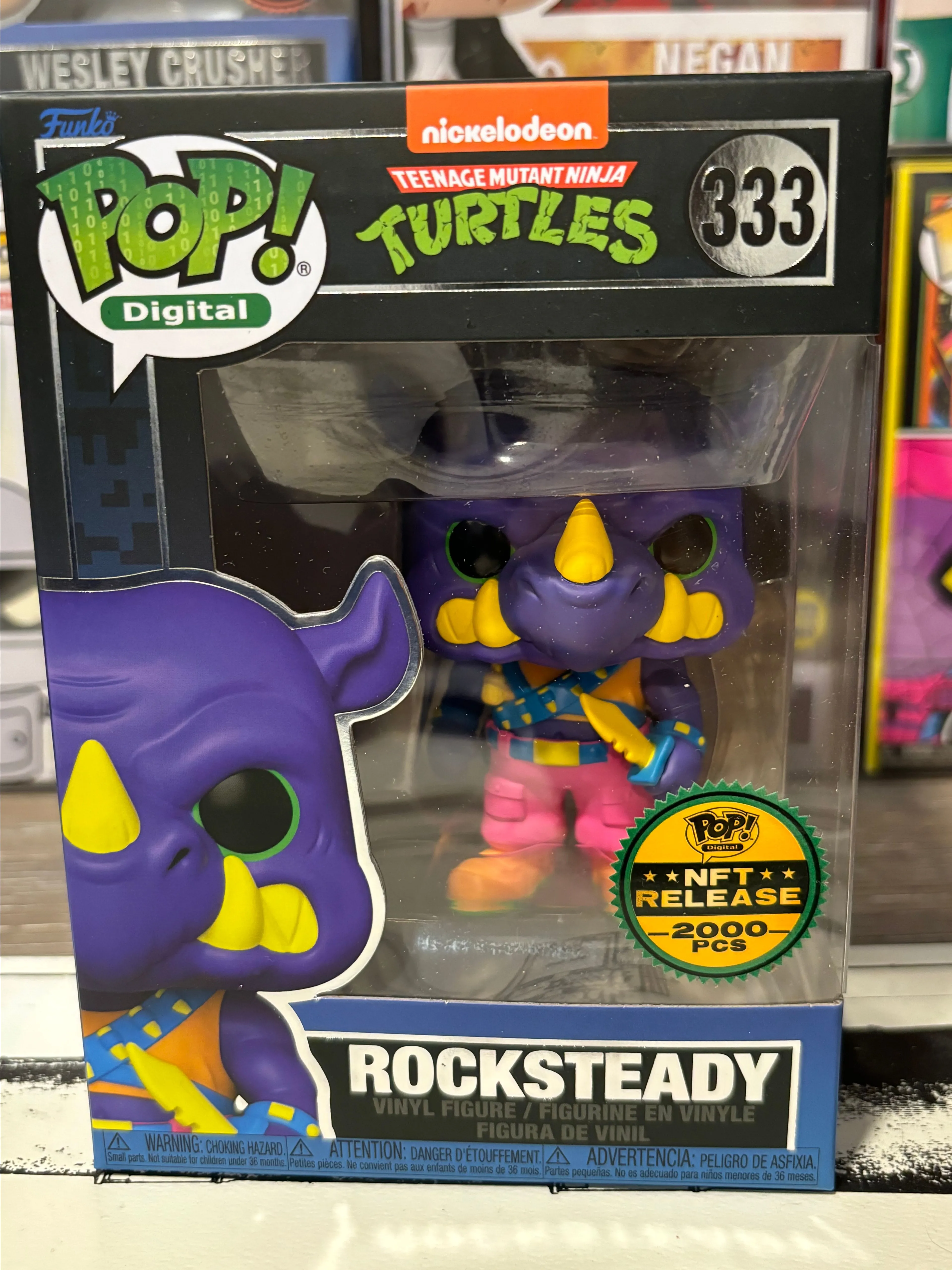 Product image for BLACKLIGHT ROCKSTEADY LE2000 #333 TMNT