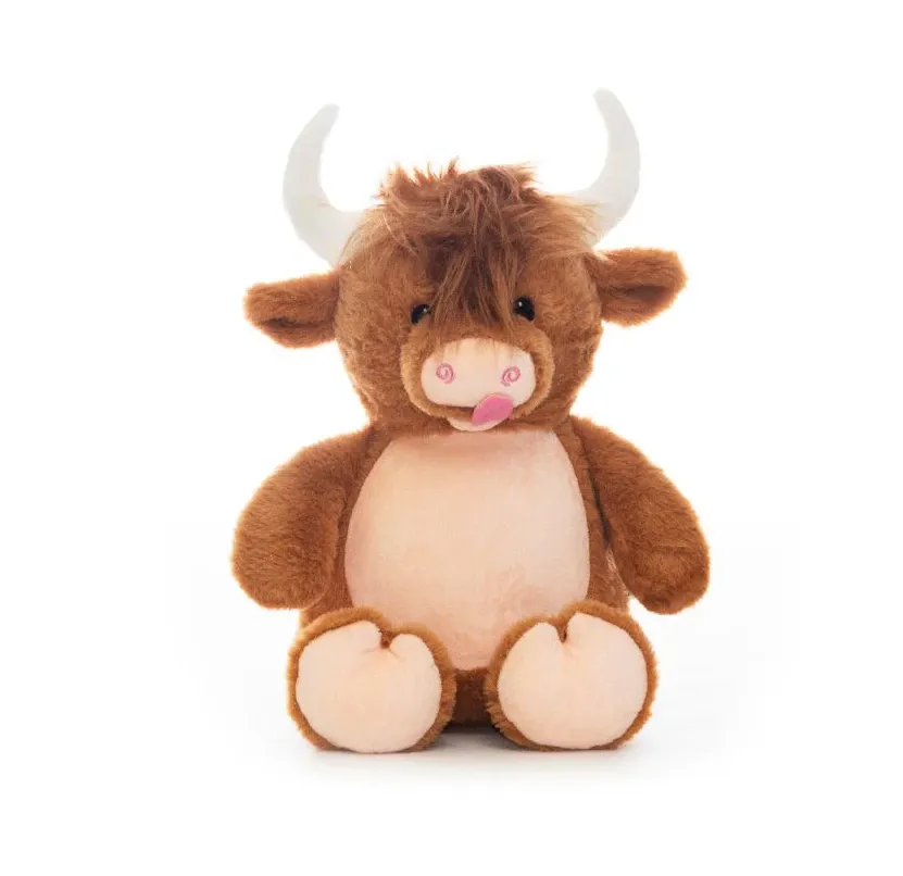 Product image for Cubbies Rufus Highland Cow Signature - Customized Embroidery