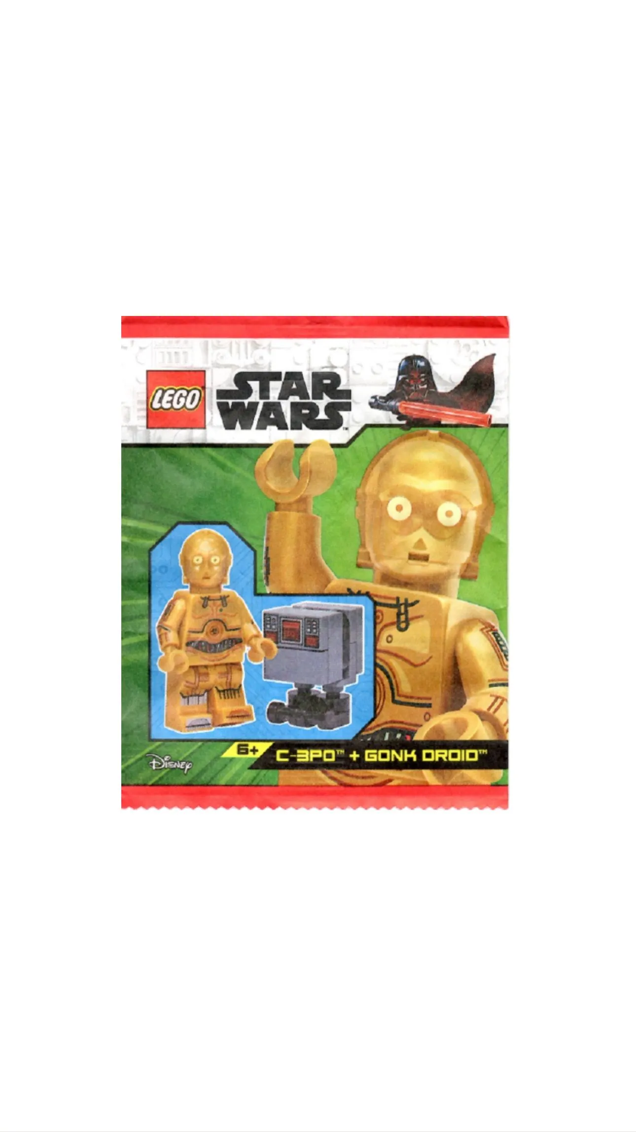 Product image for c-3po & gonk droid paper polybag