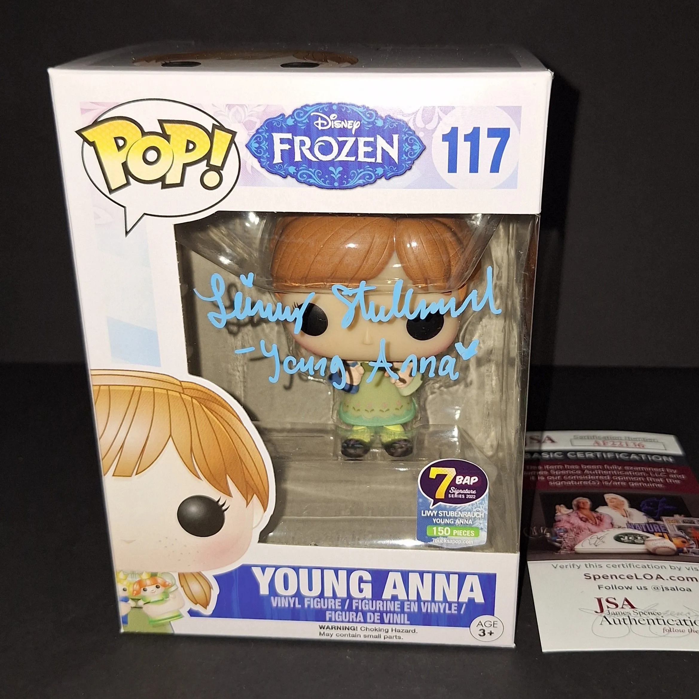 Product image for 🔥 Livvy Stubenrauch autographed Funko JSA COA 🔥