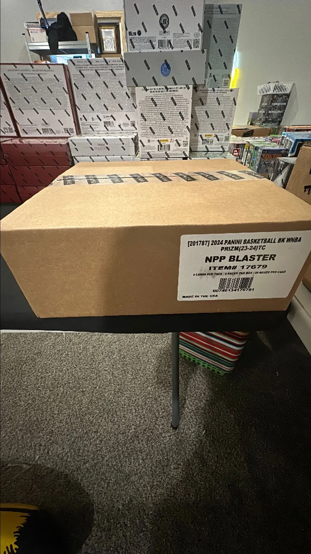 Product image for ( 1 ) FULL CASE SEALED 2024 Prizm WNBA Womens Basketball Blaster Box Clark Rookie Chase