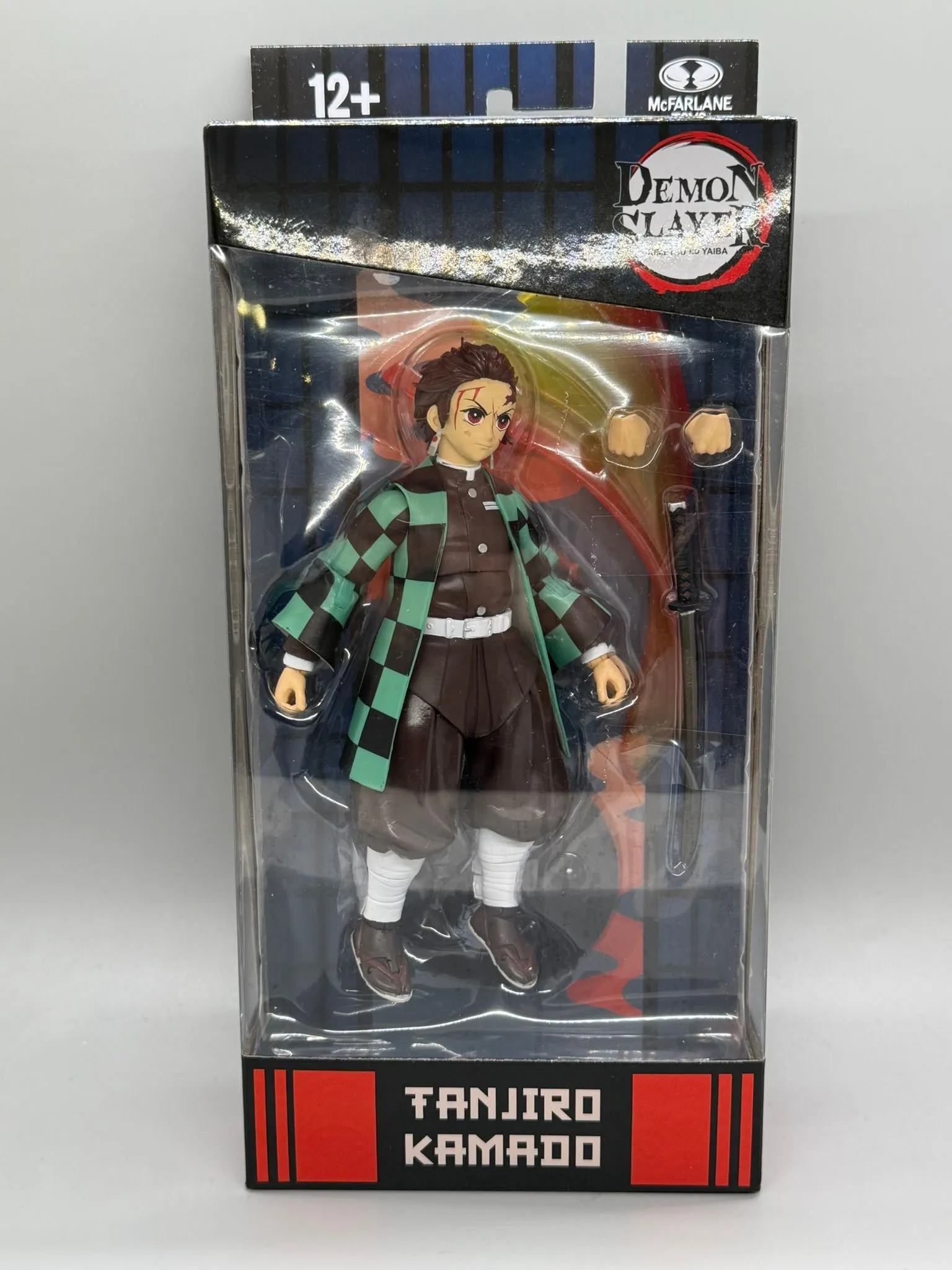Product image for New McFarlane Toys Demon Slayer 7” Wave 1 Tanjiro Kamado Figure Mint Box