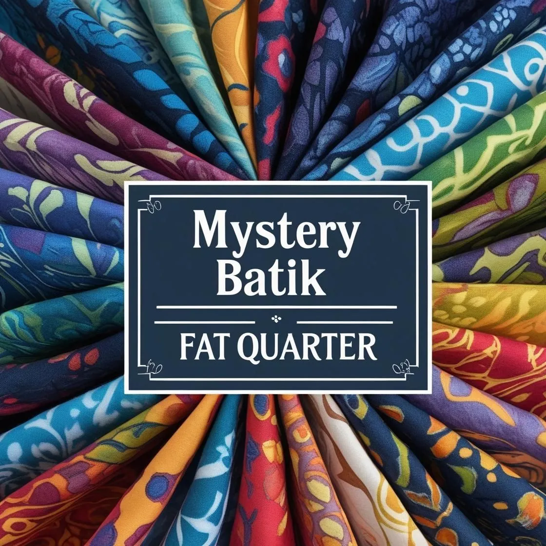 Product image for Fat Quarter Batik- mystery Fat Quarter Cotton Batik
