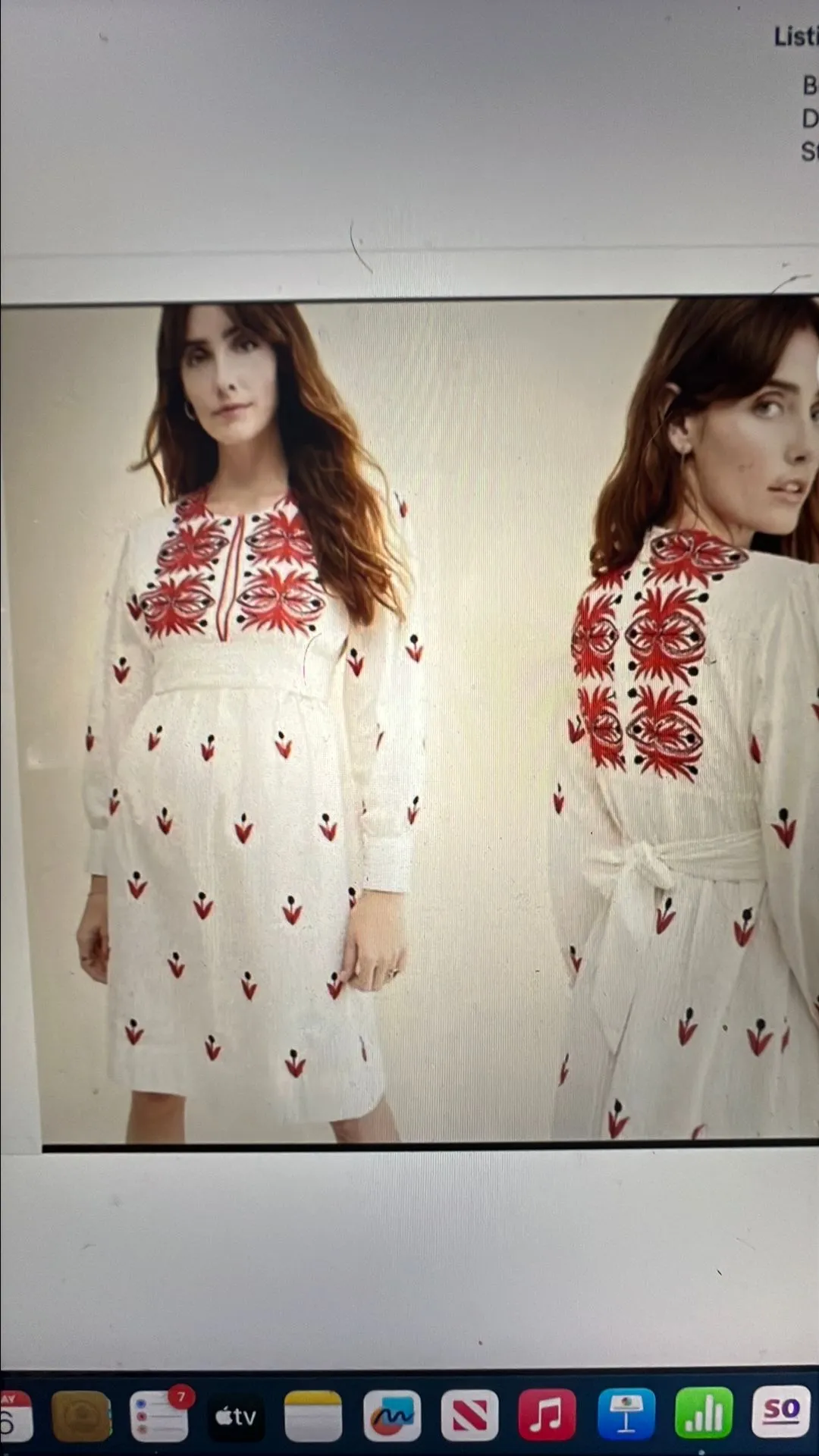 Product image for Antik Batik Mexi Embroidered Mini Dress Size 40 Medium Boho