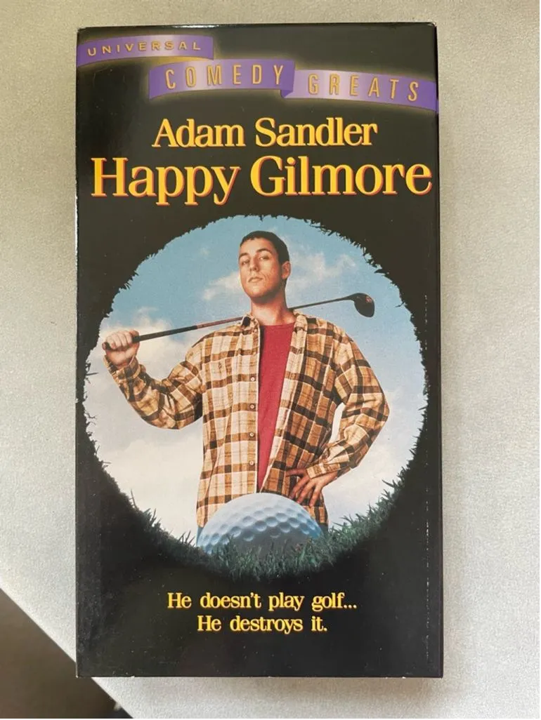 Product image for Universal Happy Gilmore VHS Tape