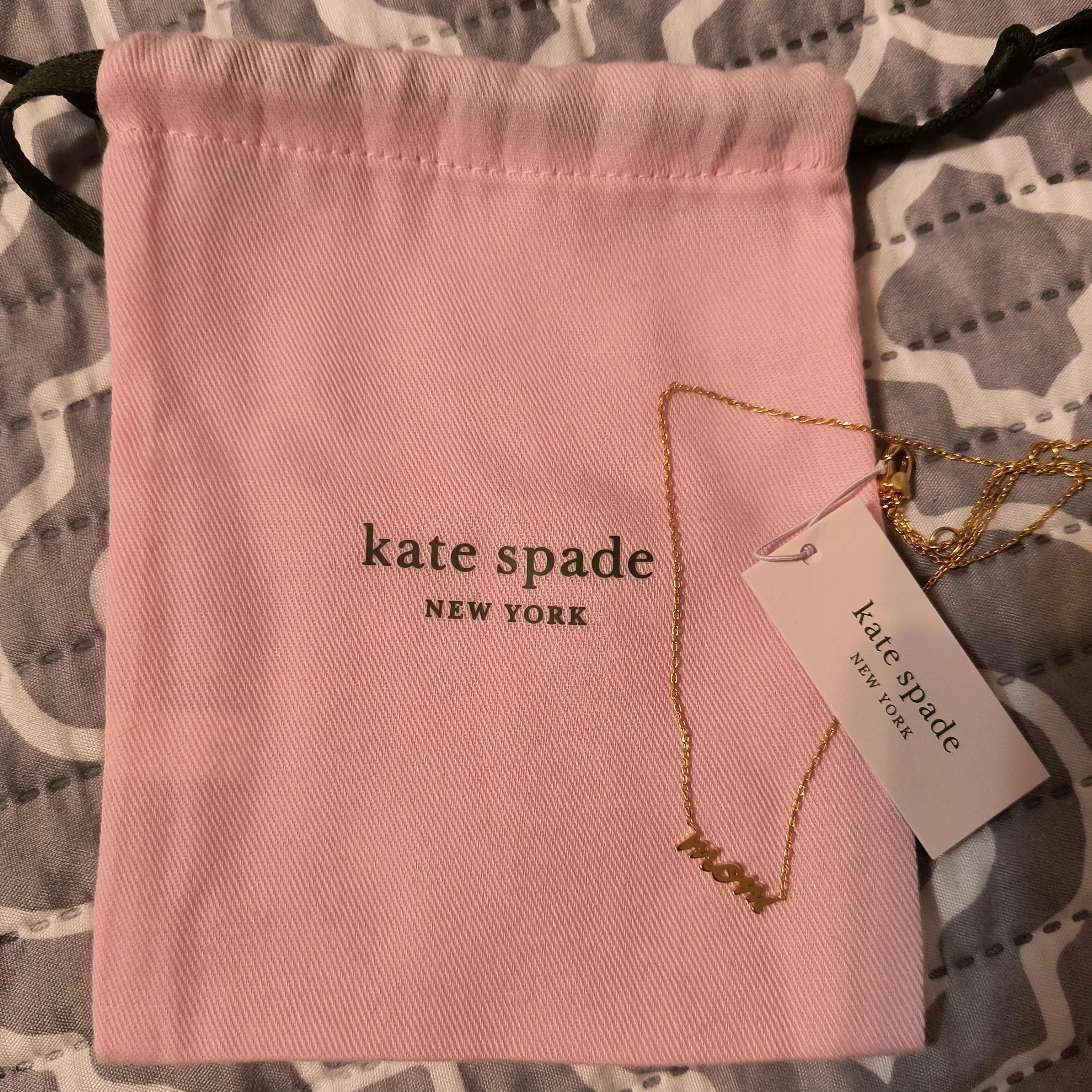 Product image for Kate Spade MOM necklace w/dustbag