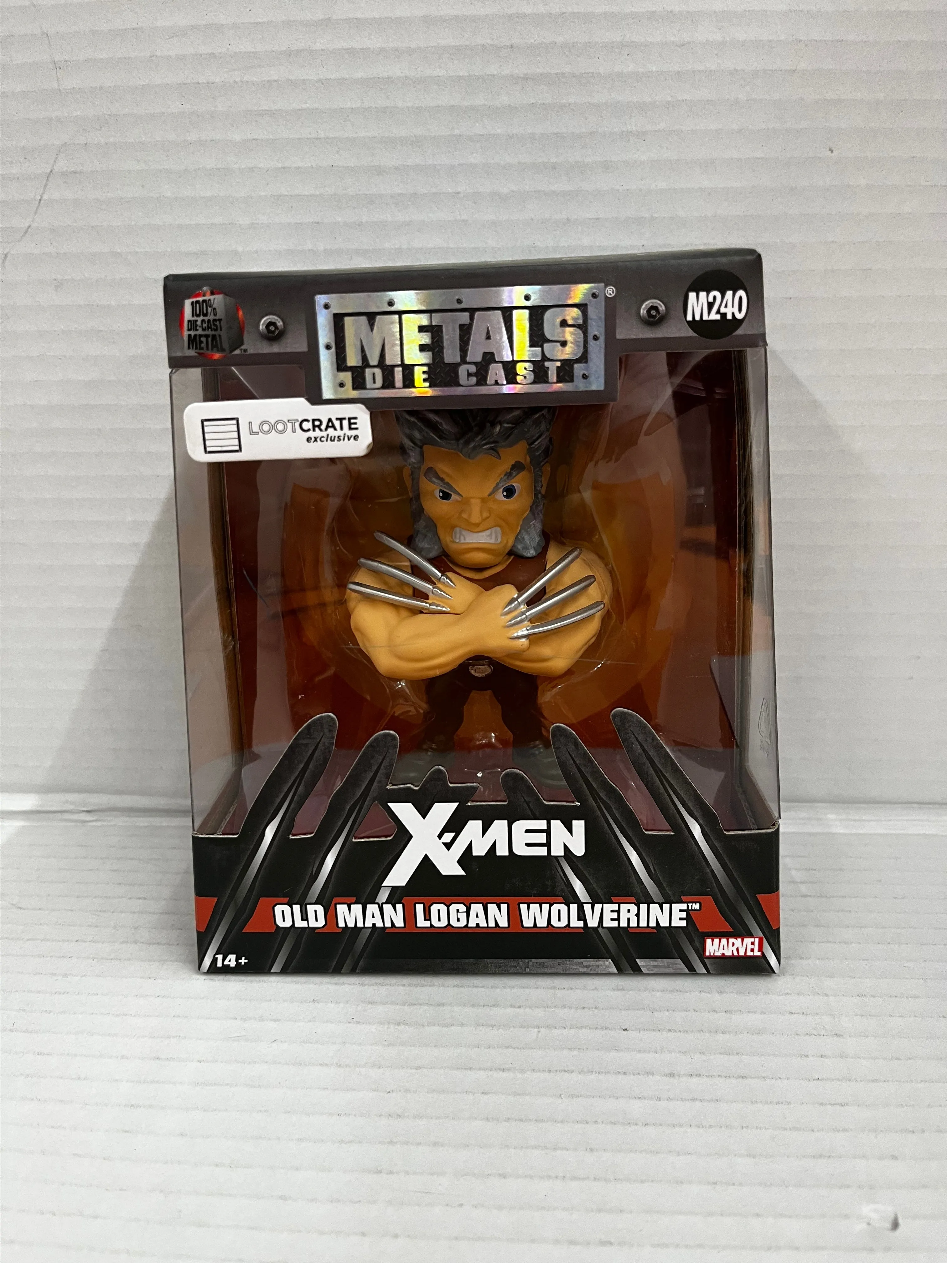 Product image for Metals Die Cast Old Man Logan Wolverine X-men NEW Loot Crate Jada Metals