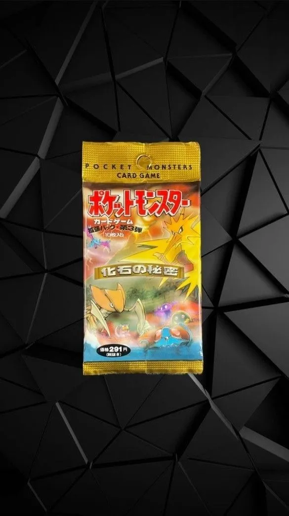 JAPANESE Fossil (Mystery of the Fossils) Booster Pack (GUARANTEED HOLO)   Whatnot: Shop, Sell, Connect