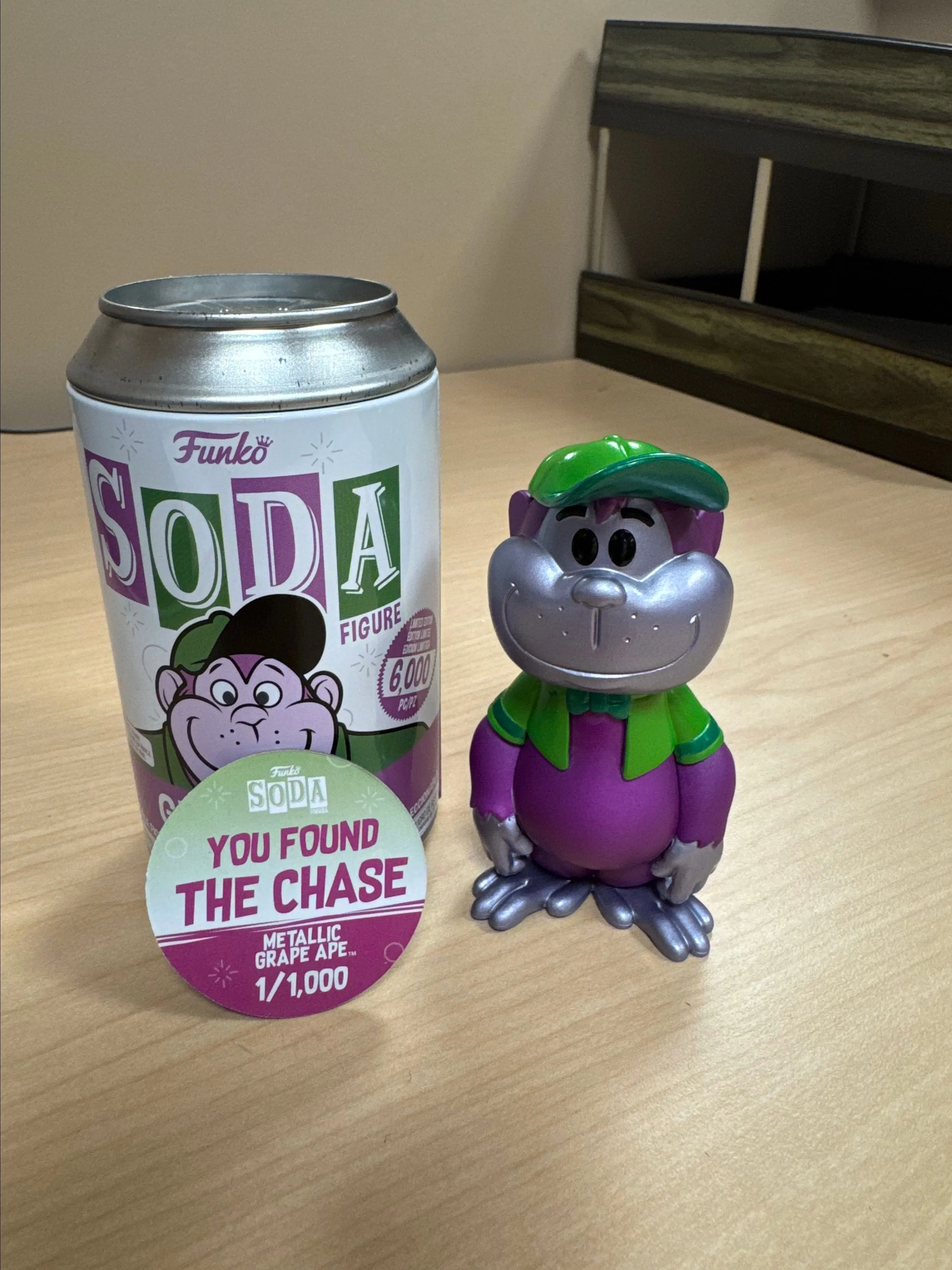 Product image for Grape Ape Funko Soda Chase Varient