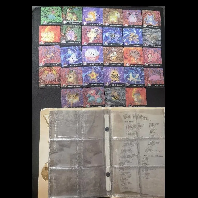 1999 Pokemon Flipz Series One - 28 Lenticular Cards of Evolutions   Whatnot: Shop, Sell, Connect
