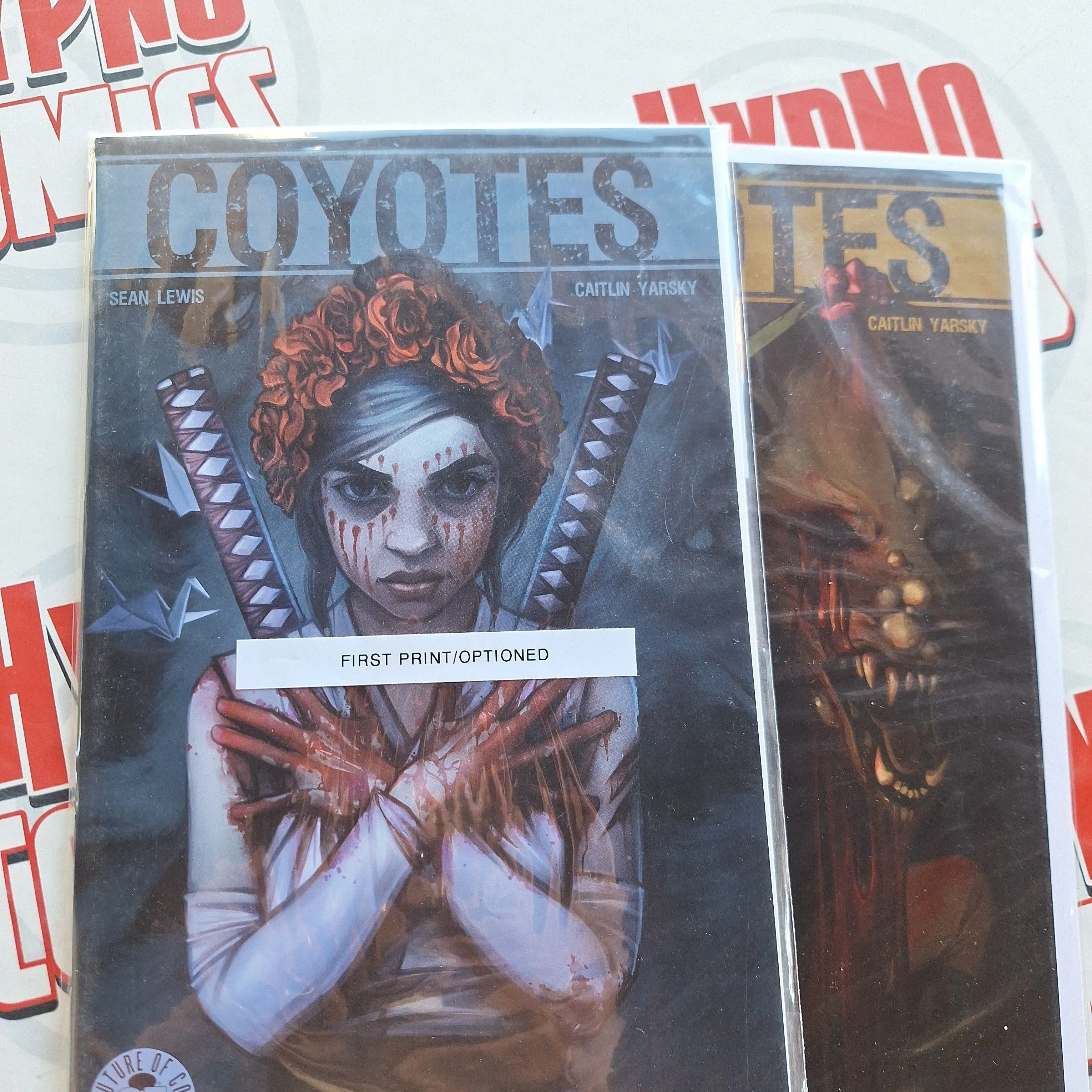 Product image for Coyotes #1, 2  Image 2017 Optioned NM