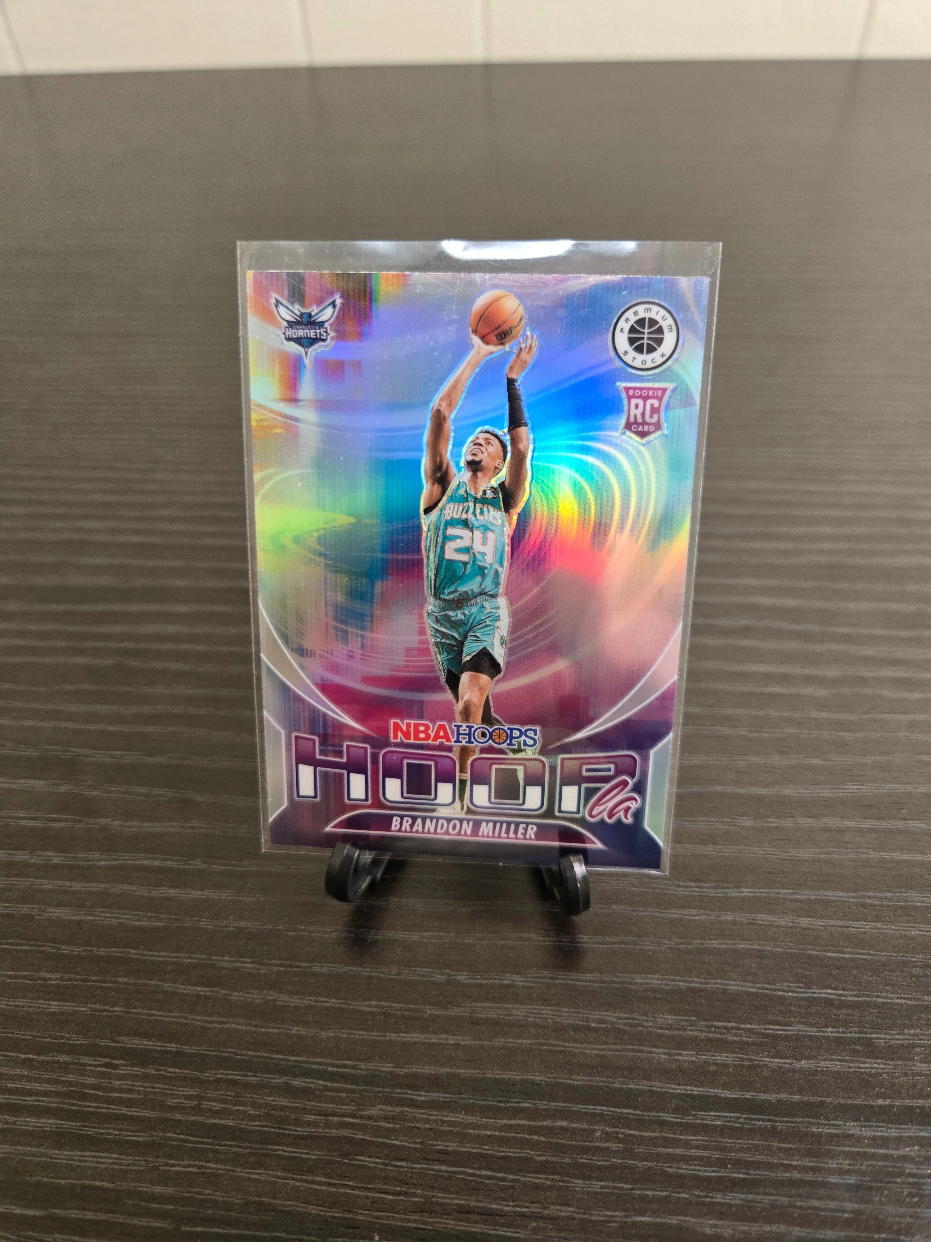 Product image for Brandon Miller Hornets Rookie NBA basketball card 