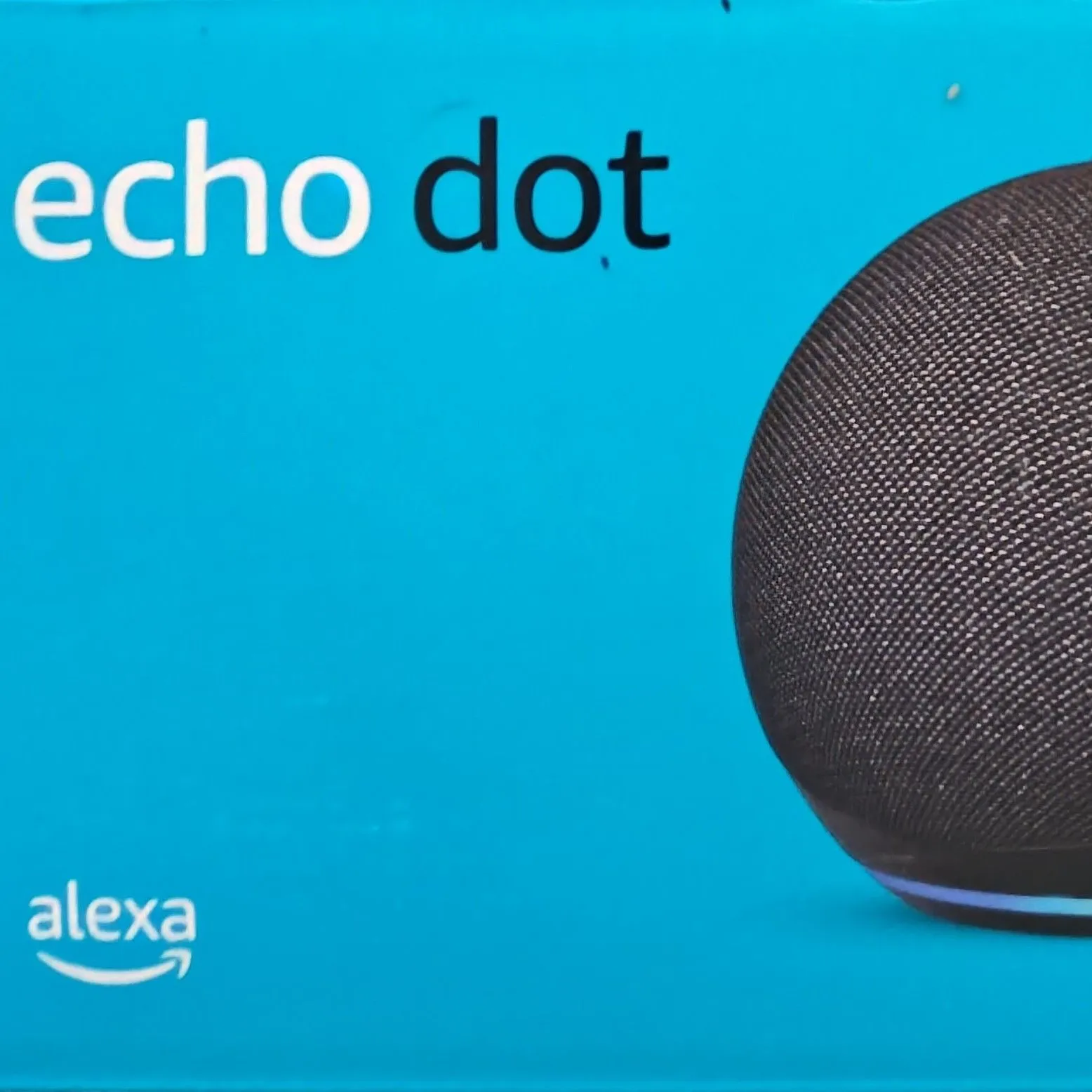 Product image for Amazon echo dot 5th generation, charcoal with sengled led bulb.