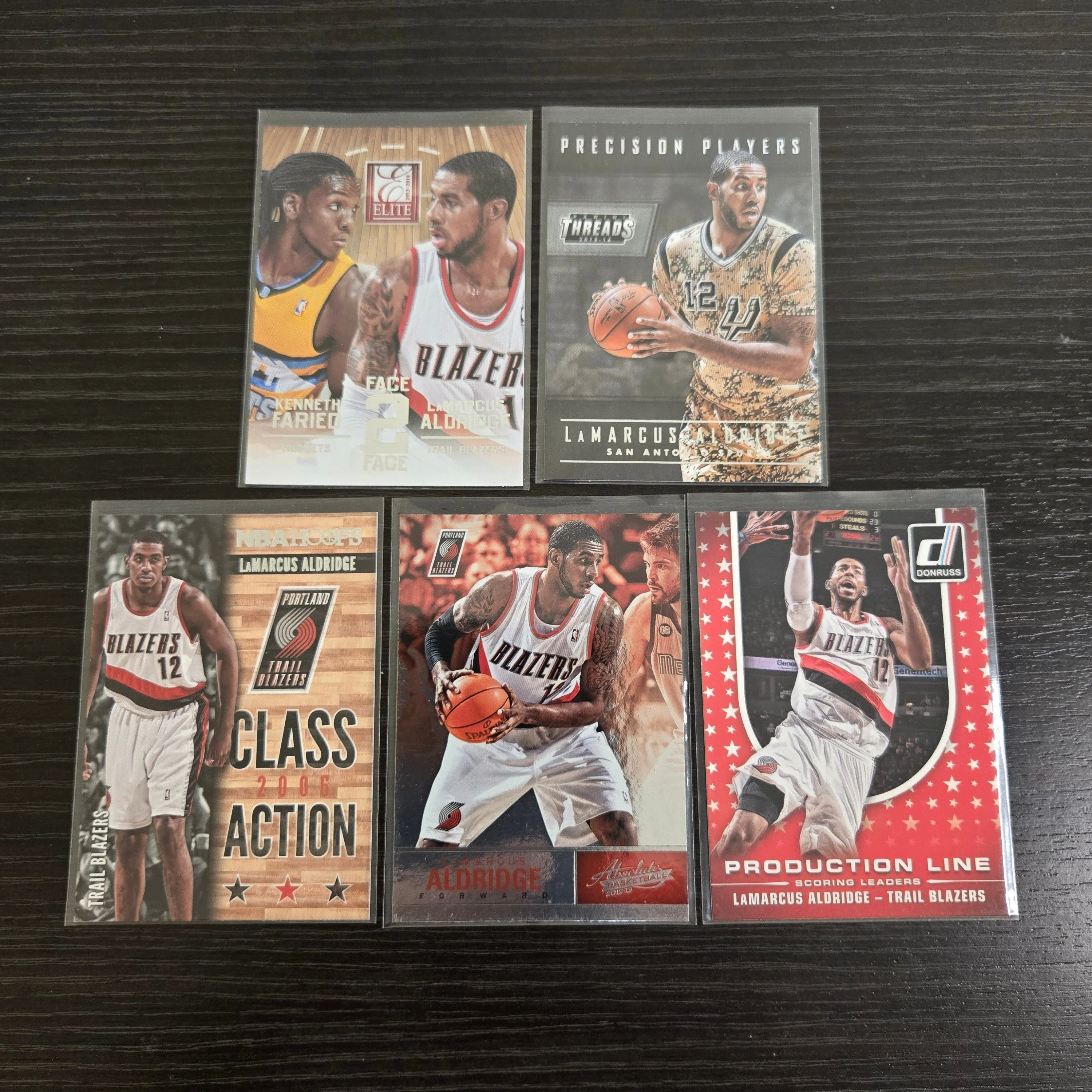 Product image for Lamarcus Aldridge Blazers NBA basketball cards 