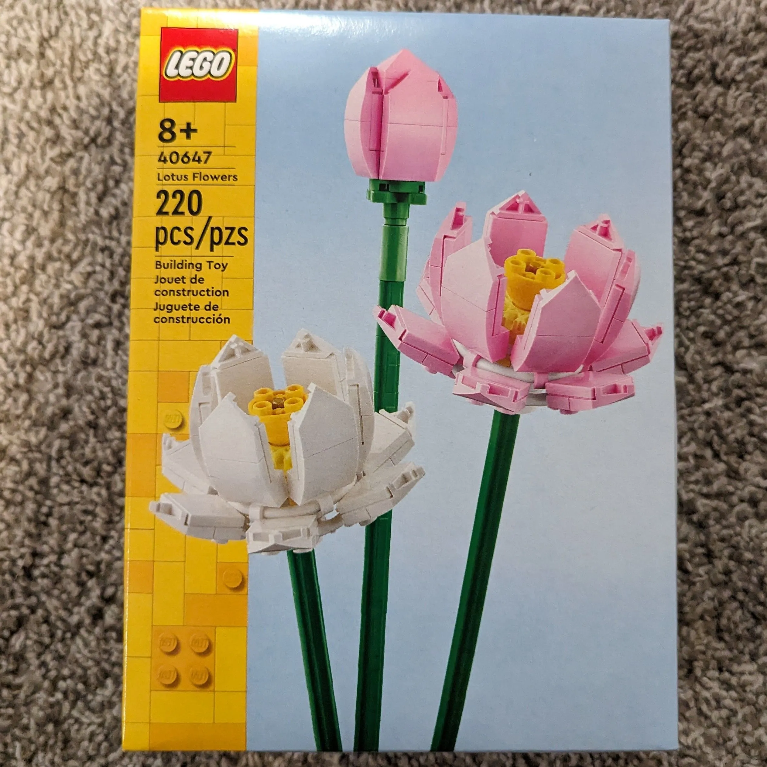 Product image for LEGO Lotus Flower Set