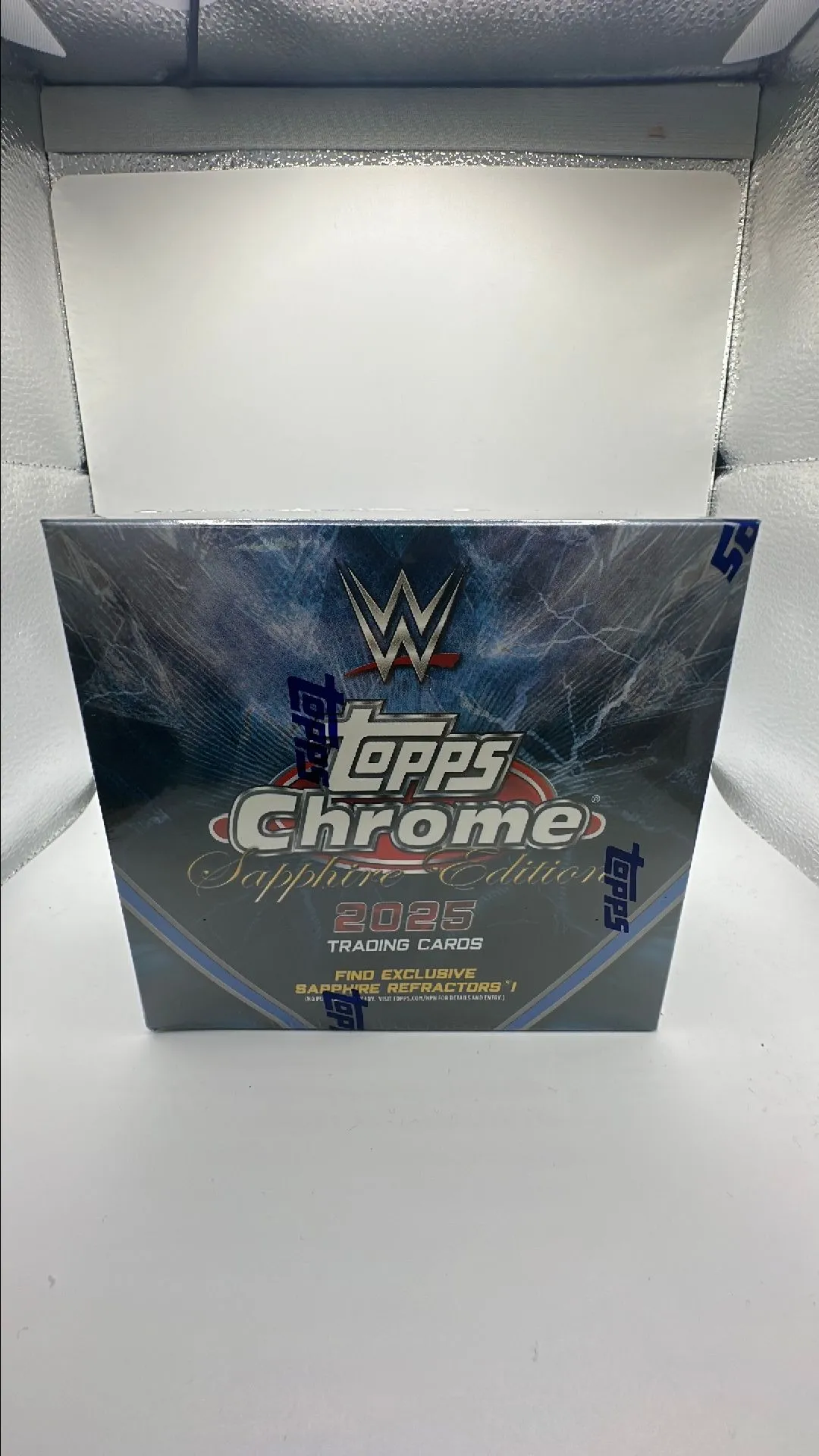 Product image for 2025 WWE TOPPS CHROME SAPPHIRE EDITION