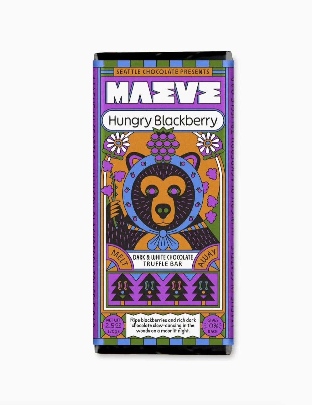 Product image for Hungry Blackberry Truffle Bar