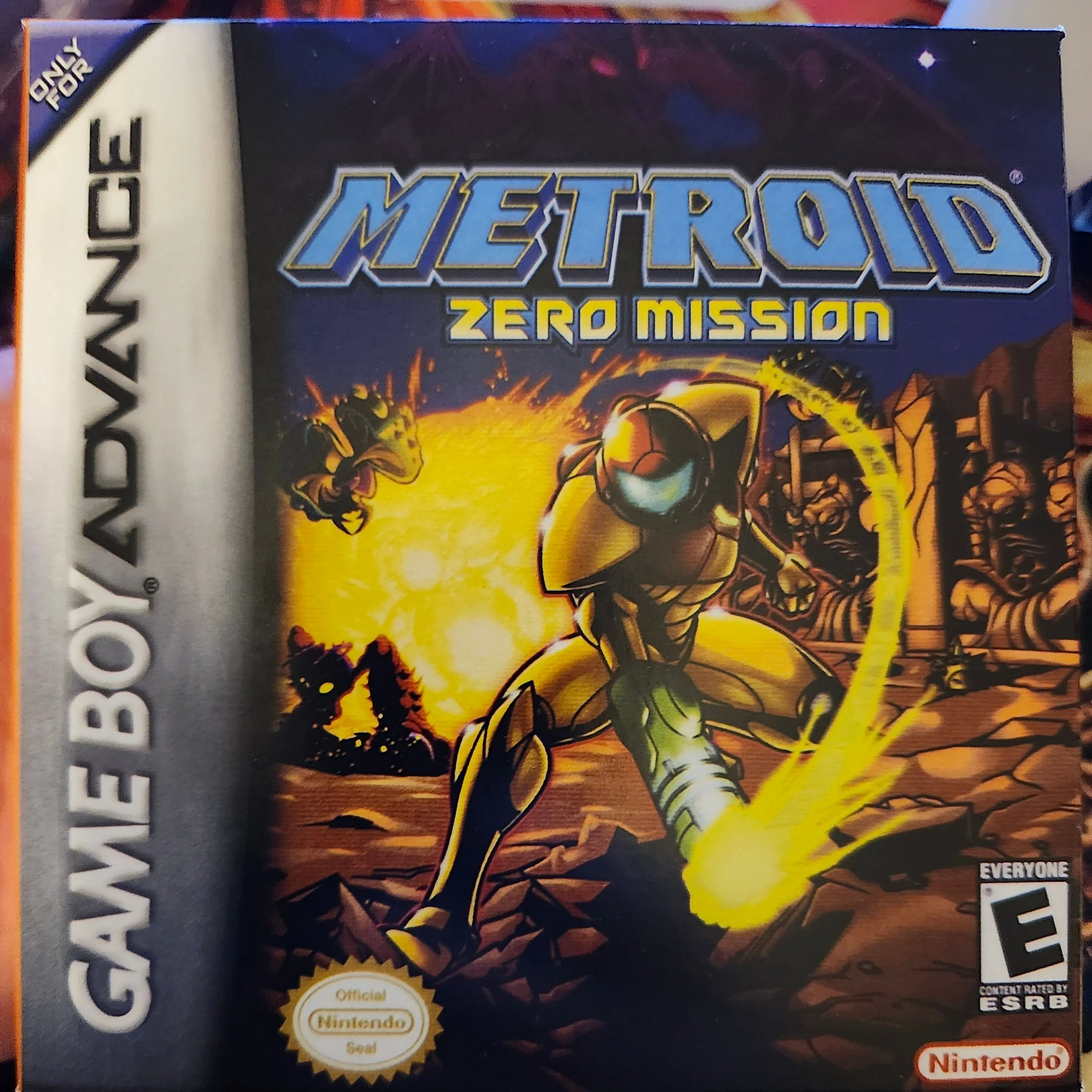 Product image for GBA / USA / Metroid Zero Missions /repro w/manual
