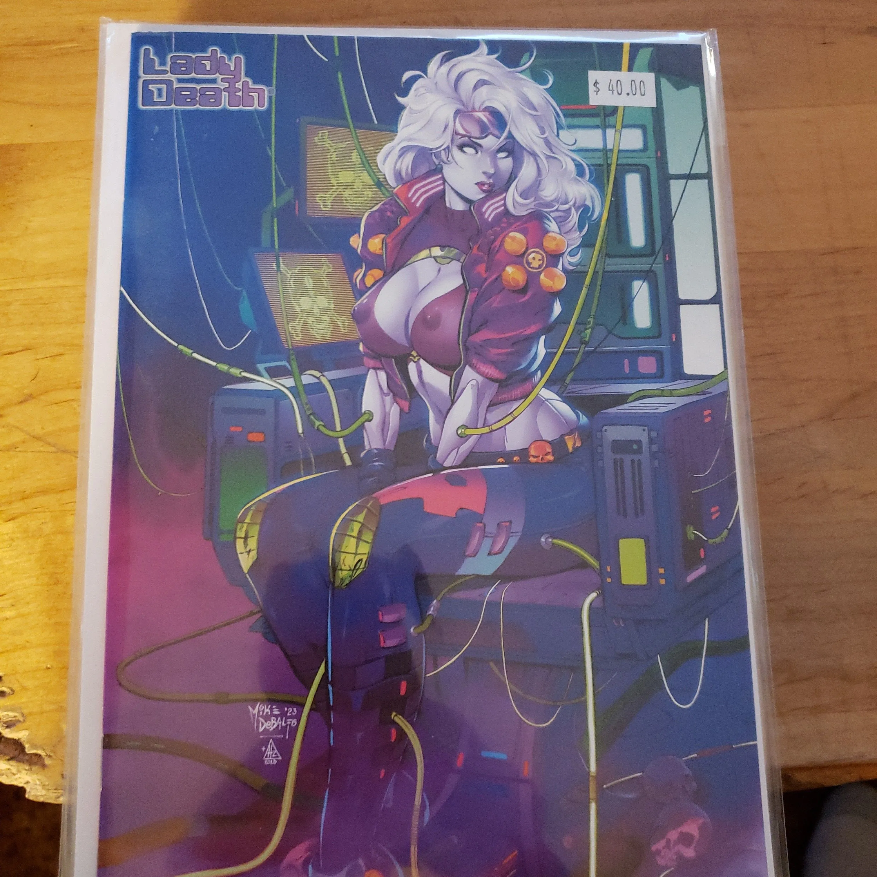 Product image for Lady Death Imperial Requiem #1 Naughty Edition 