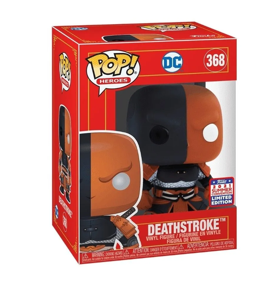 Product image for 2021 Summer Convention Deathstroke Funko Pop #368