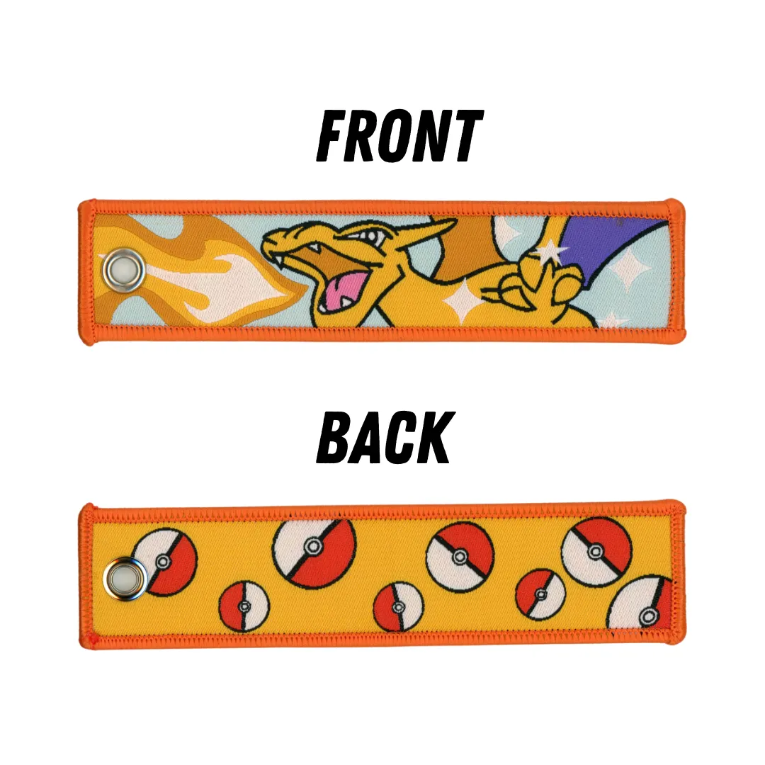 Product image for Charizard Embroidered Keychain