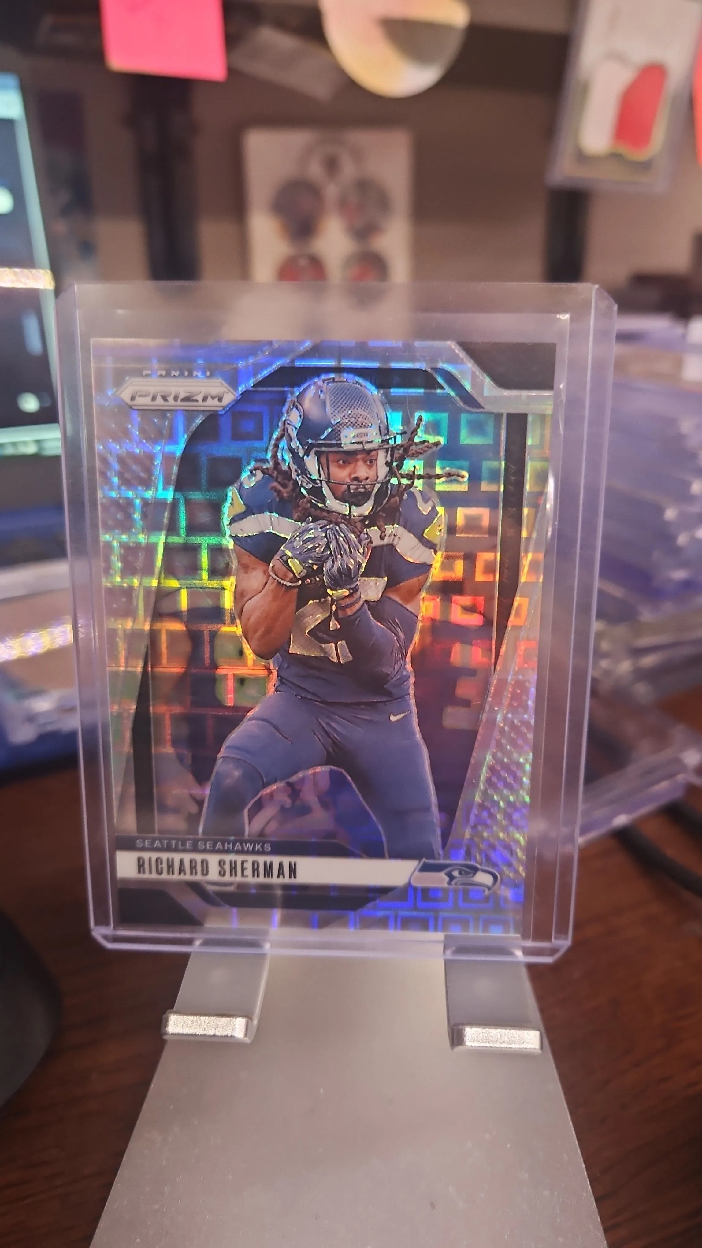 Product image for Richard Sherman #d 73/400...2024 Prizm Pandora..Seahawks