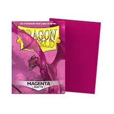 Product image for (ACC) Dragon Shield Sleeves: Matte Magenta