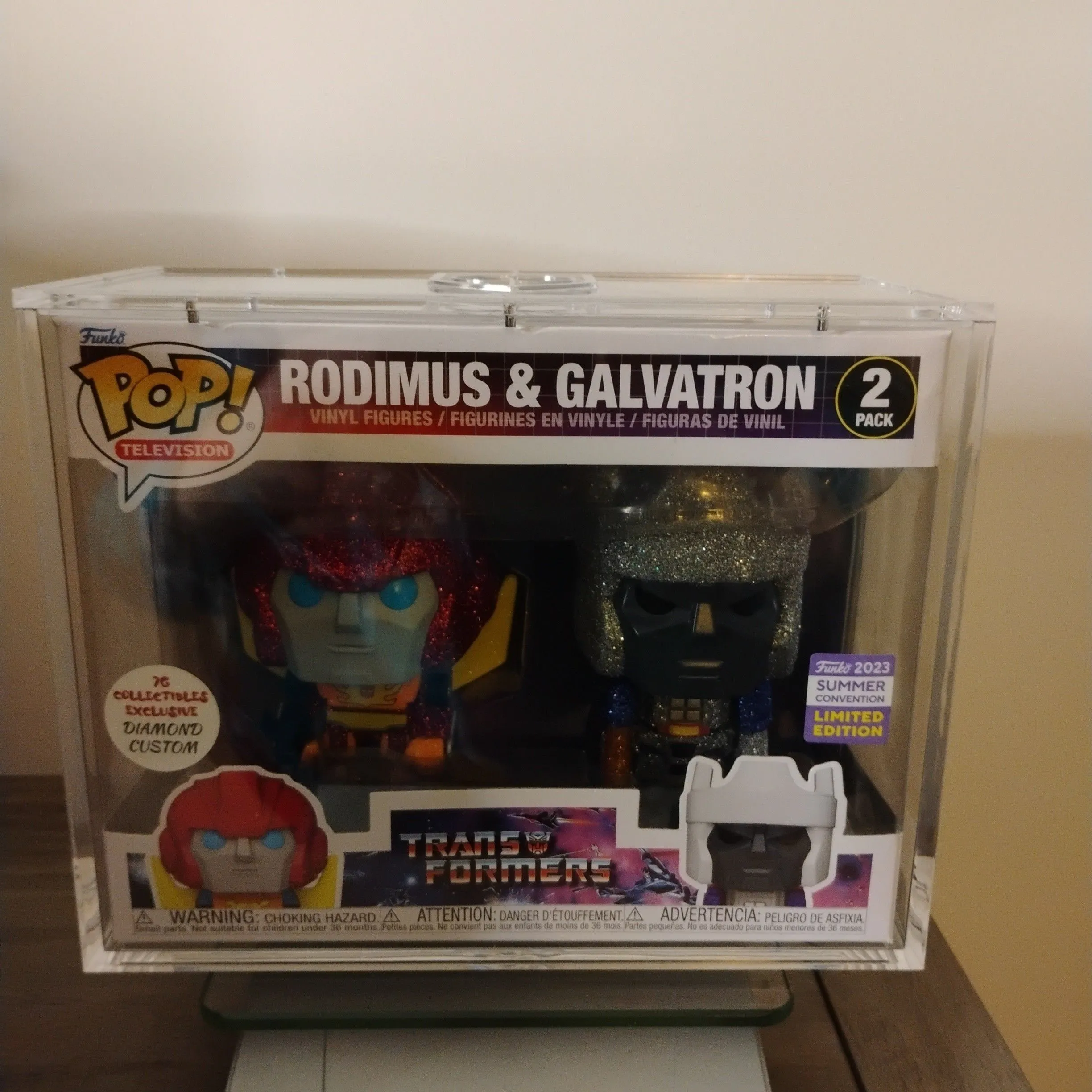 Product image for Rodimous & Galvatron Limited Edition 7G Collectables Exclusive Diamond Custom 2PK