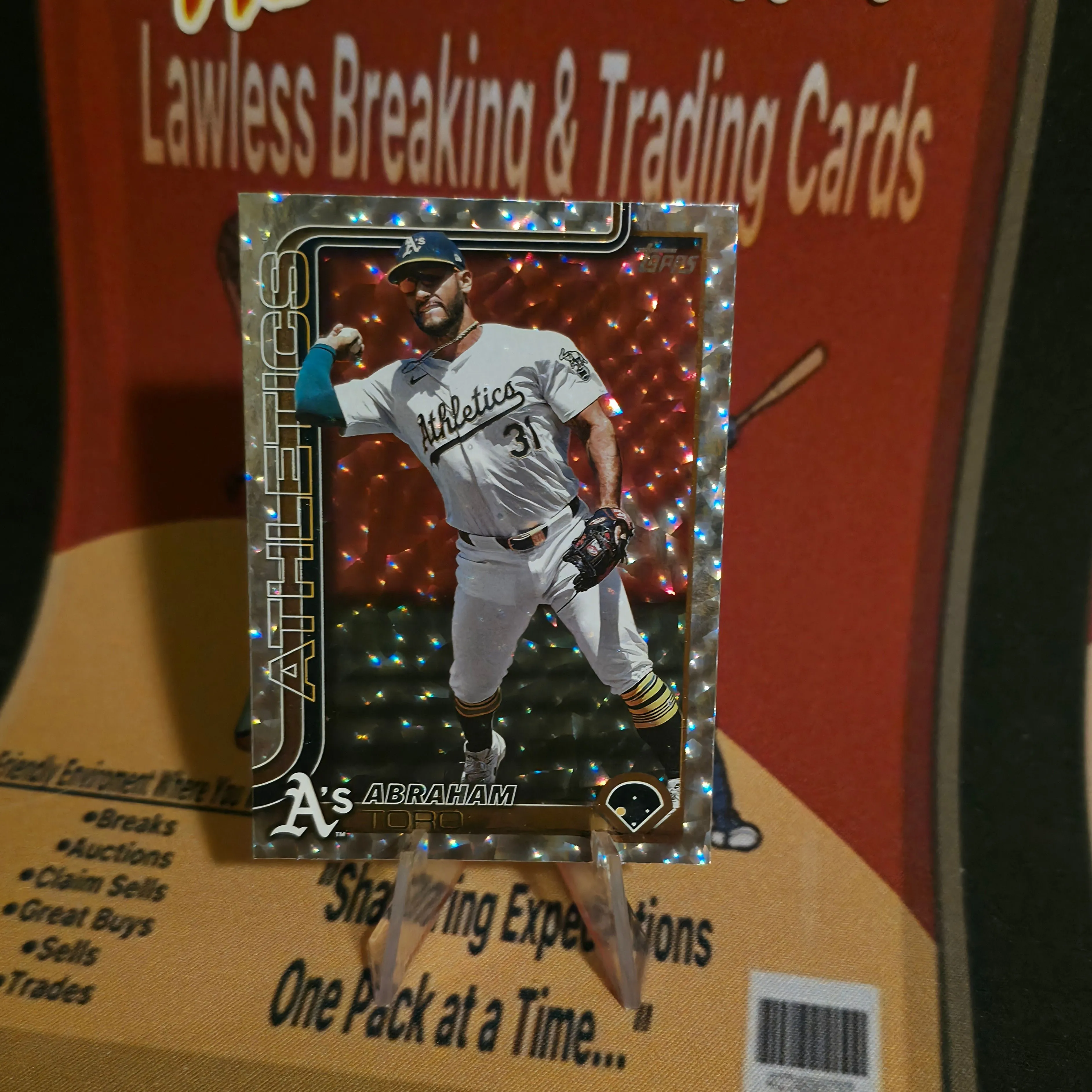 Product image for Abraham Toro DIAMANTE FOIL HOLO 