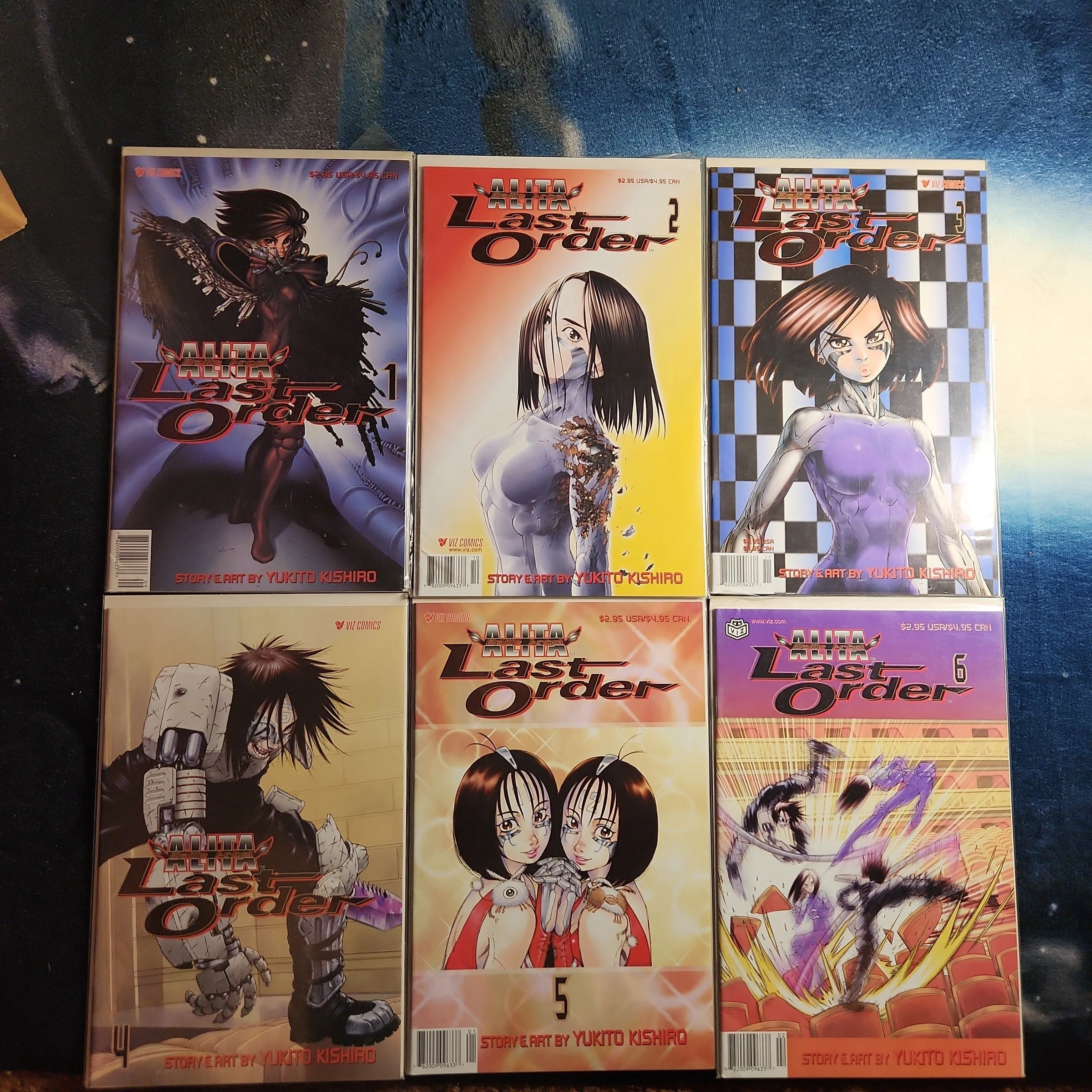 Product image for Battle Angel Alita: Last Order #1-6 Volume 1 complete set VF+/NM 🔥HTF🔥 LOW PRINT RUN