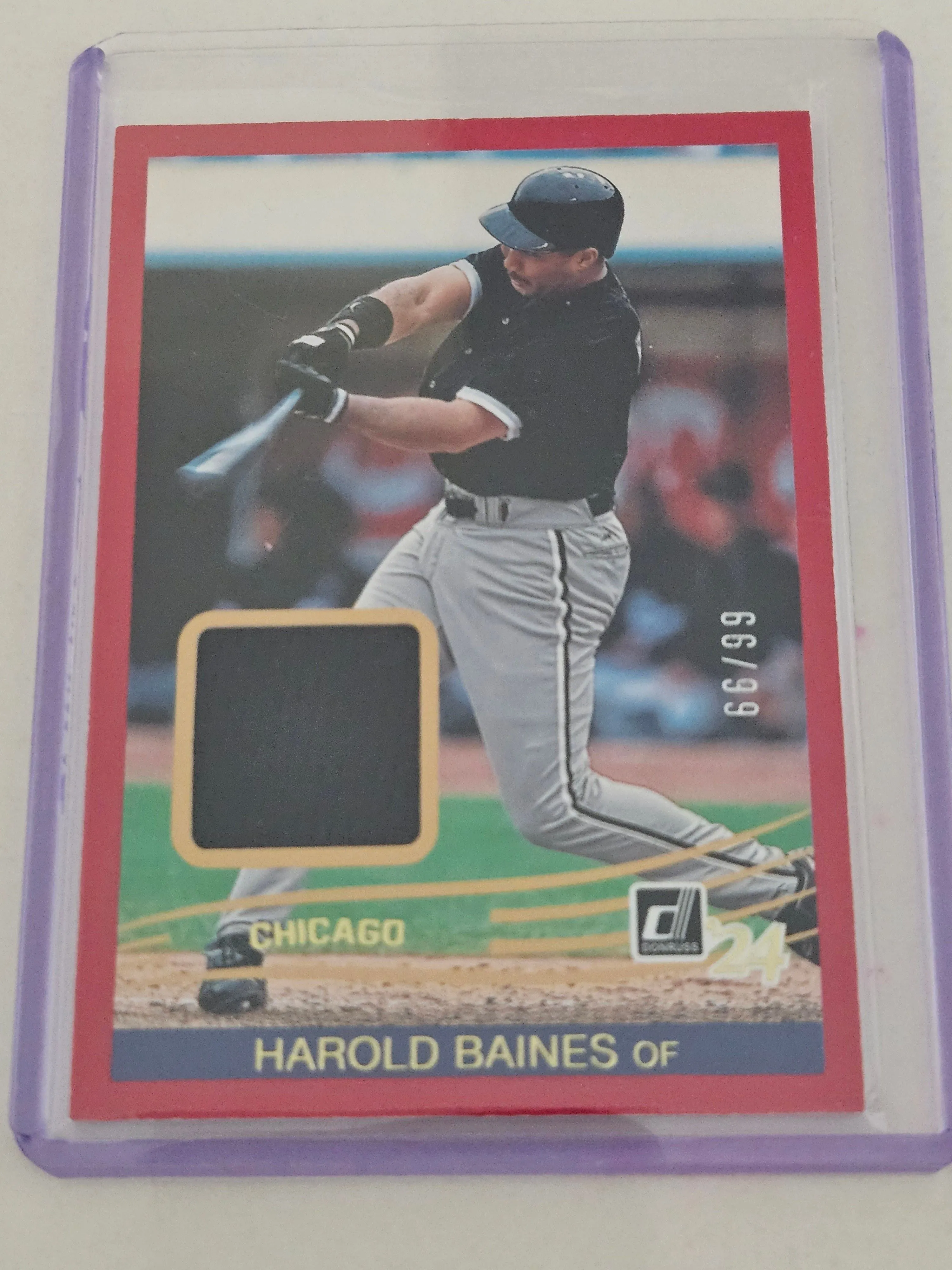 Product image for Panini Donruss Harold Baines Insert 66/99