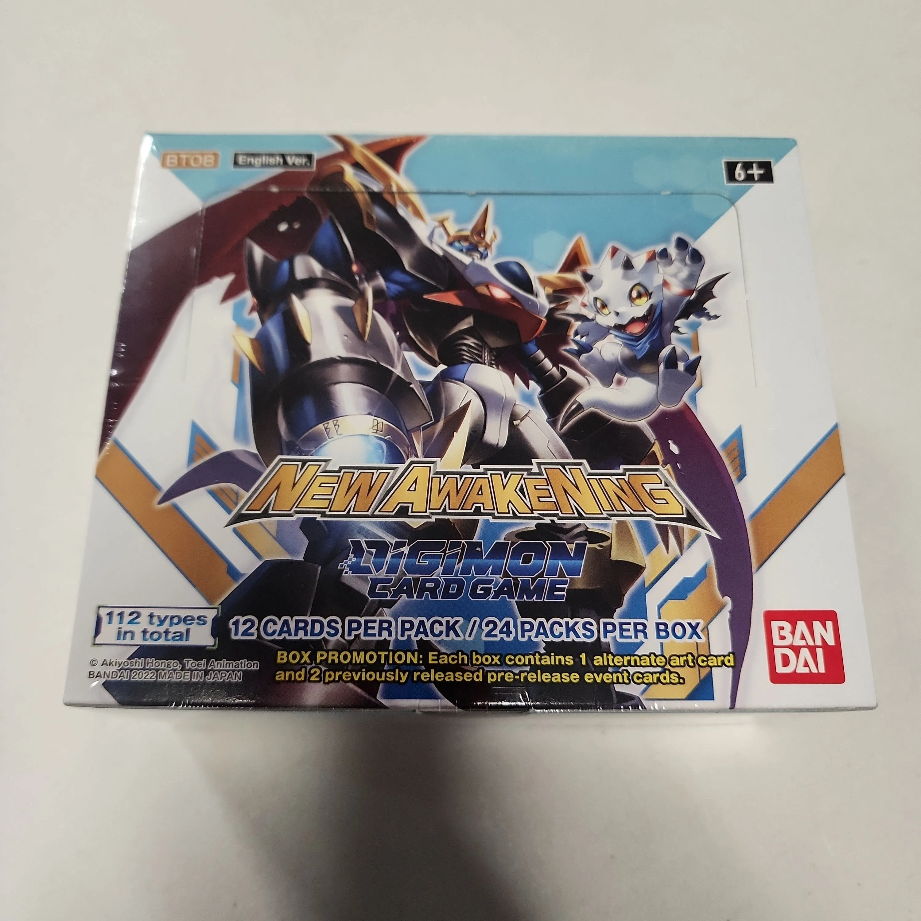 across time booster box Digimon Across Time BT-12 Japanese Booster Pack — Japan2UK main image 0