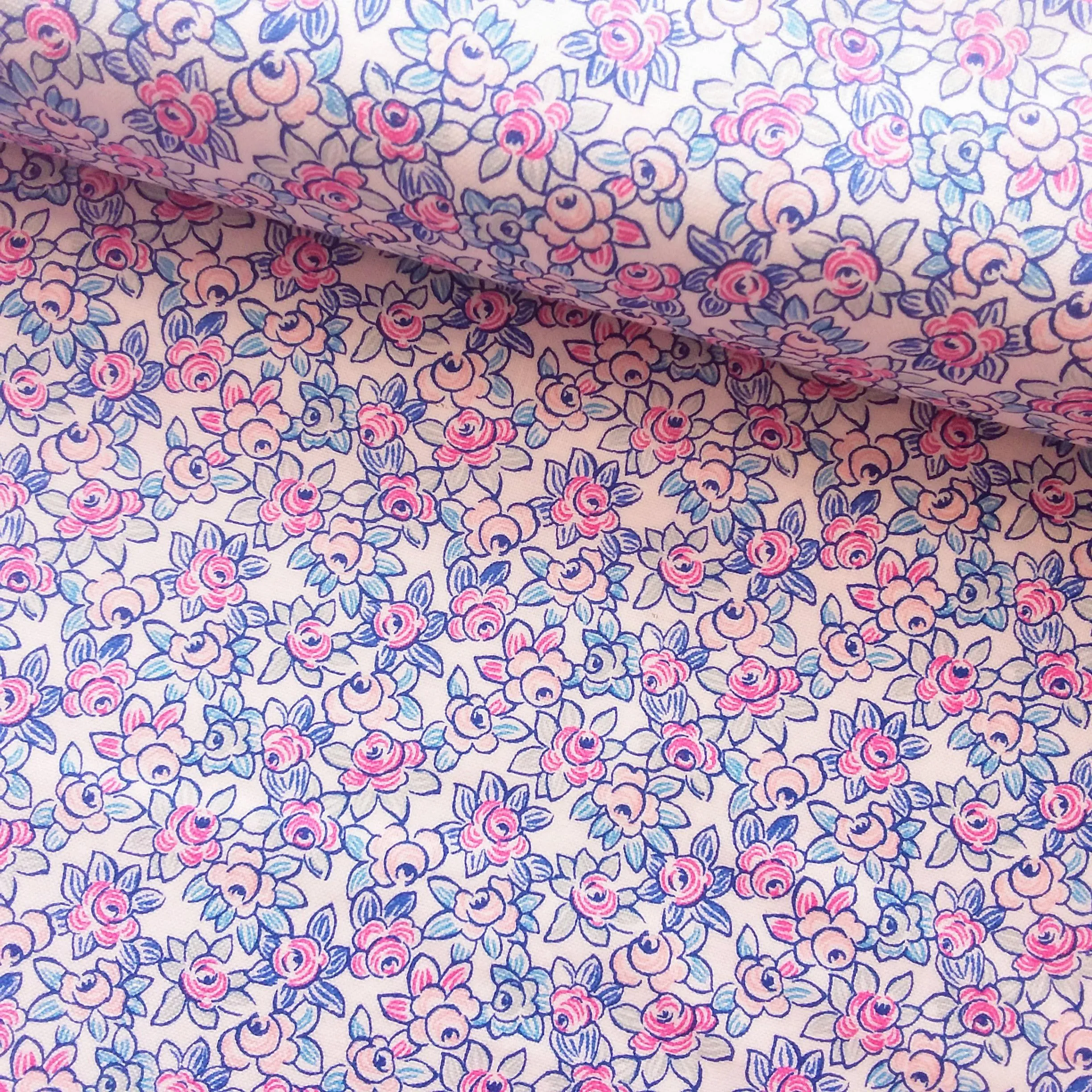 Product image for Liberty Deco Dance DECO ROSE Cotton Fabric Per Metre