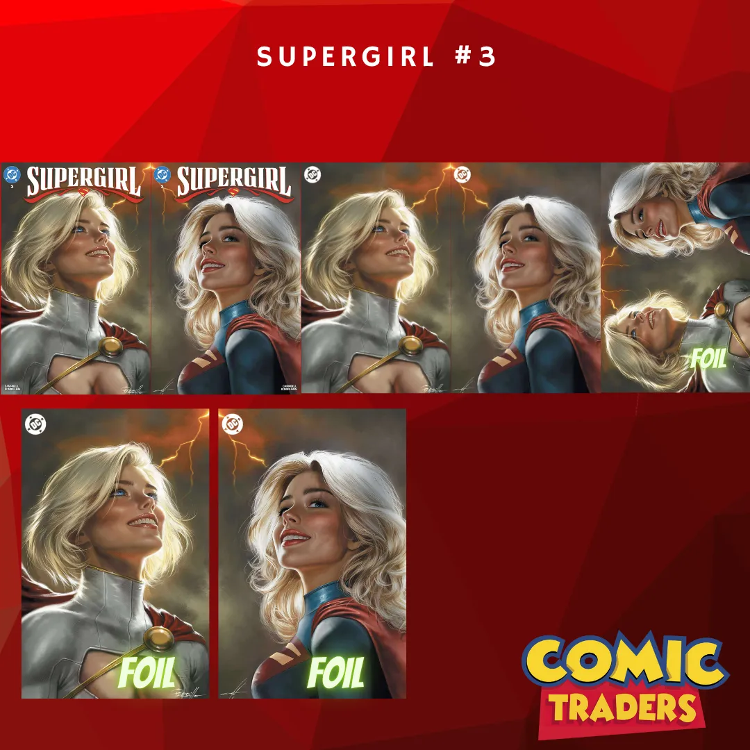 Product image for SUPERGIRL #3 PARRILLO/COHEN CONNECTING EXCLUSIVE VARIANT 7 PACK