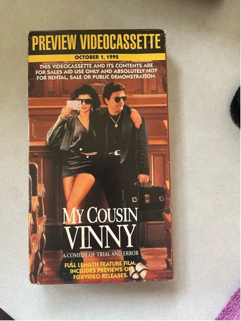 Product image for Fox Video My Cousin Vinny VHS Tape