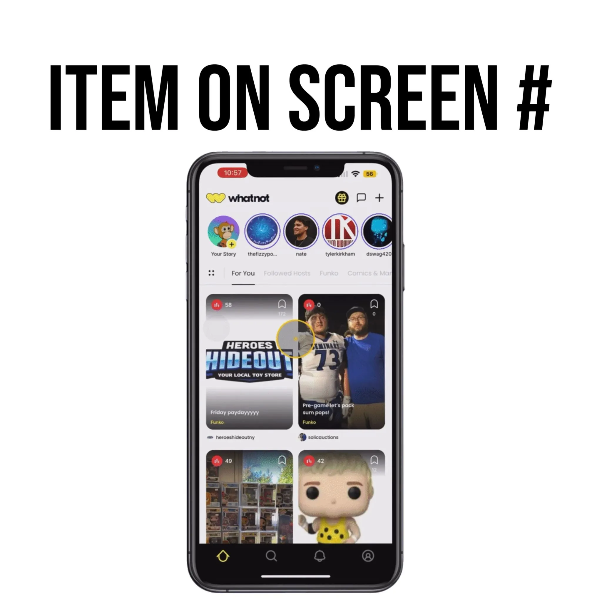 Product image for 1. ITEM ON SCREEN