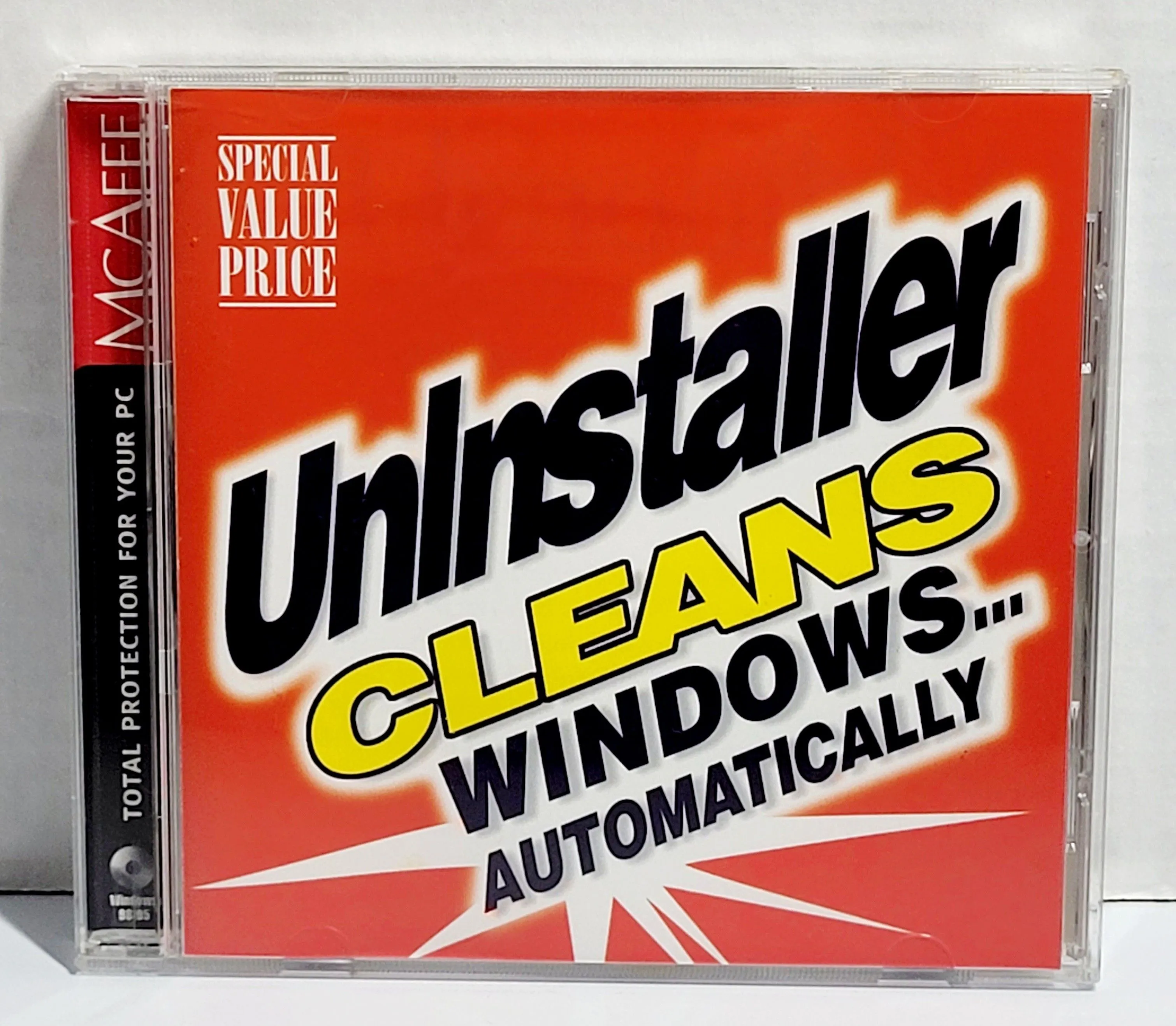 Product image for Rare Vintage 1999 Uninstaller Cleans Windows Automatically 95/98 (PC CD-ROM) Very Good Condition. Th