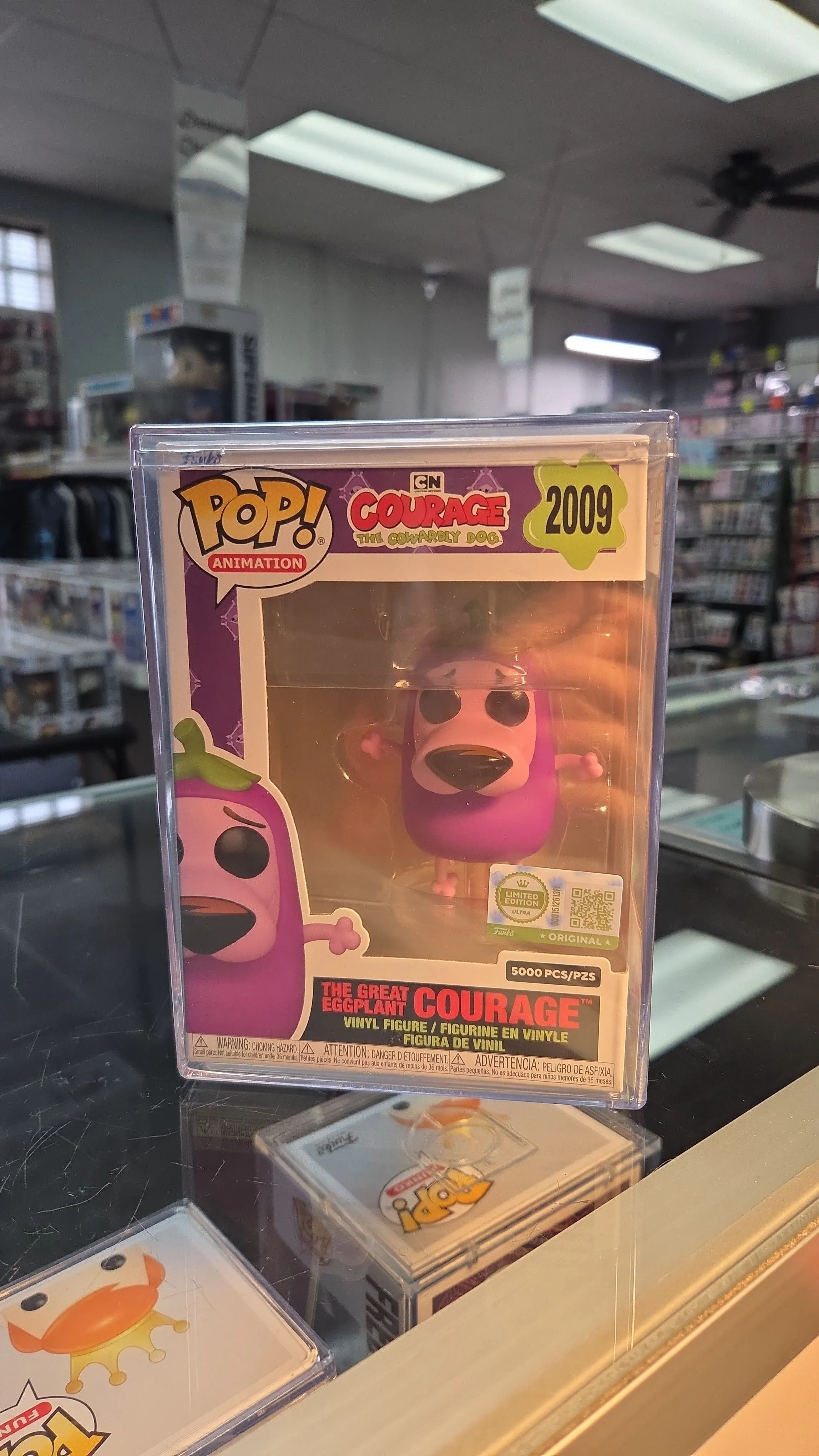 Product image for The Great Eggplant Courage Exclusive Funko Pop!